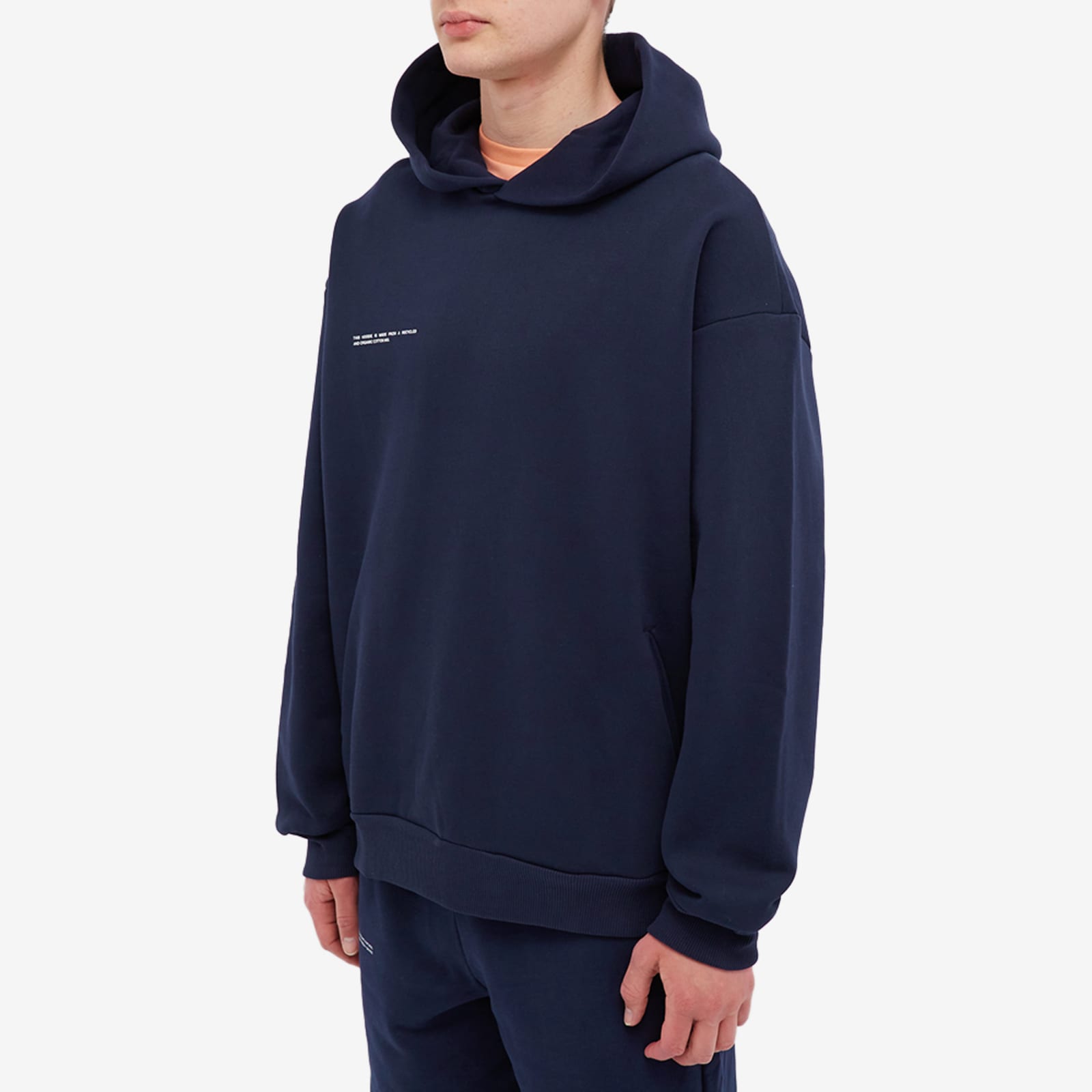 Pangaia 365 Signature Hoodie - Navy