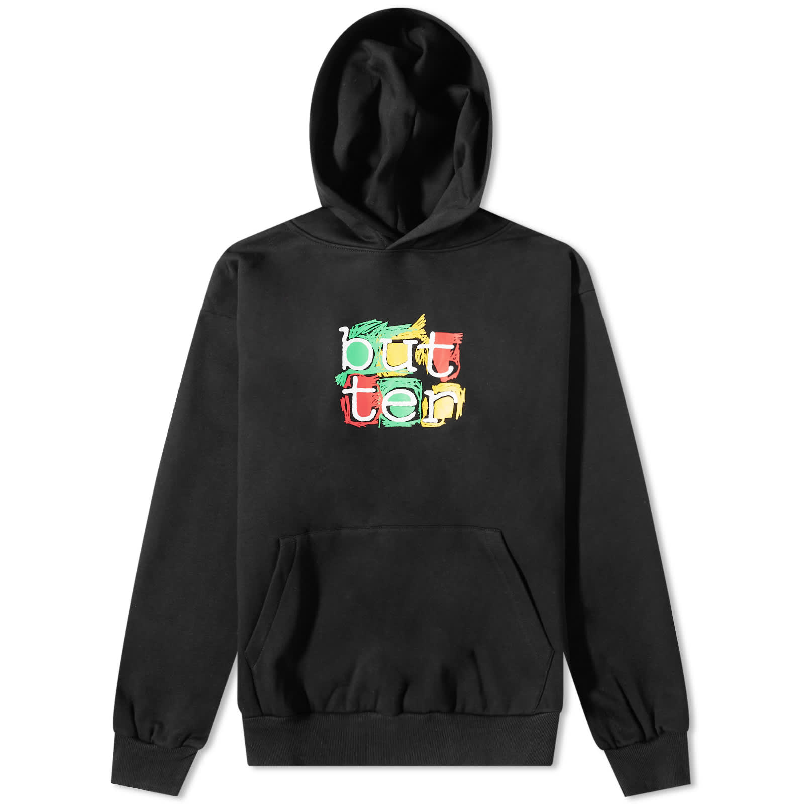 Butter Goods Scribble Hoody Black END. (GB)