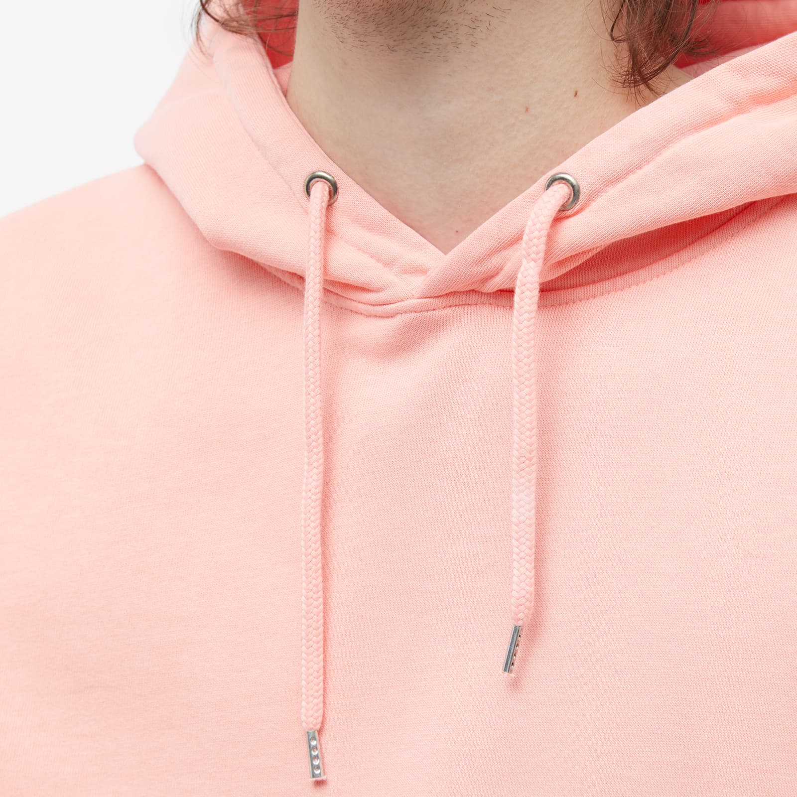 Colorful Standard Classic Organic Popover Hoodie Bright Coral END.