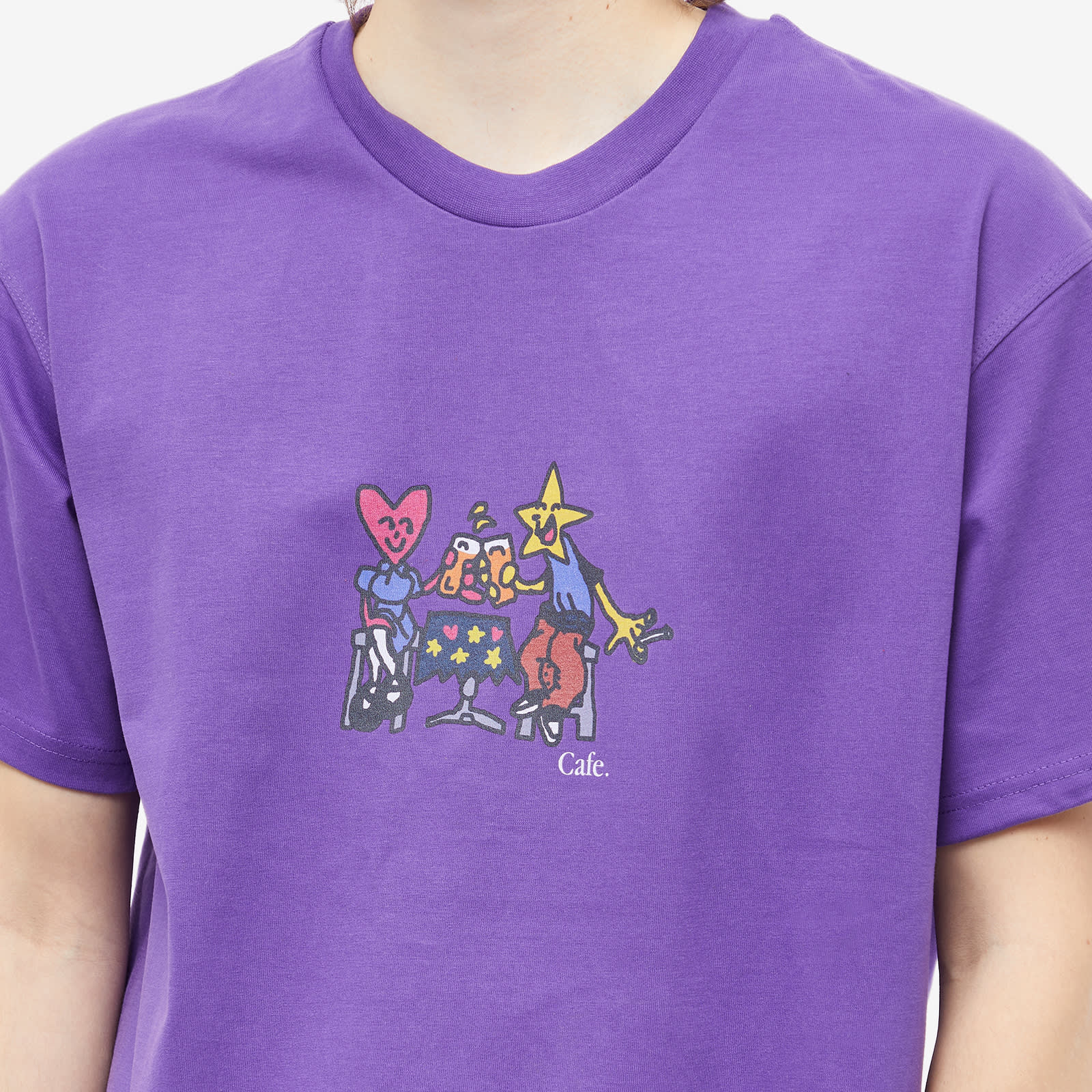 Skateboard Cafe Cheers T Shirt Purple END KR skateboard-cafe-cheers-t-shirt-purple-end-kr