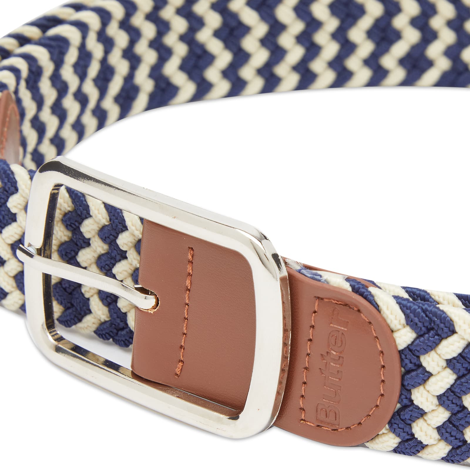 Butter Goods Woven Belt Navy END. (GB)