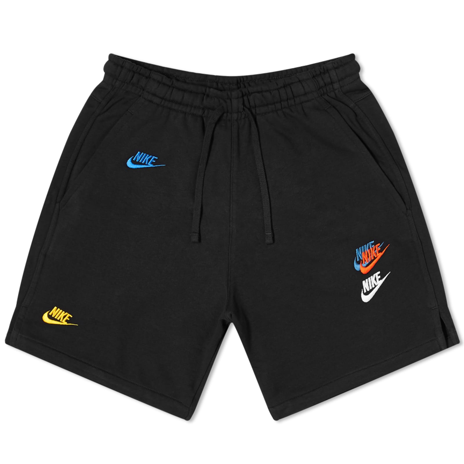 Nike Multi Swoosh Shorts Black END.
