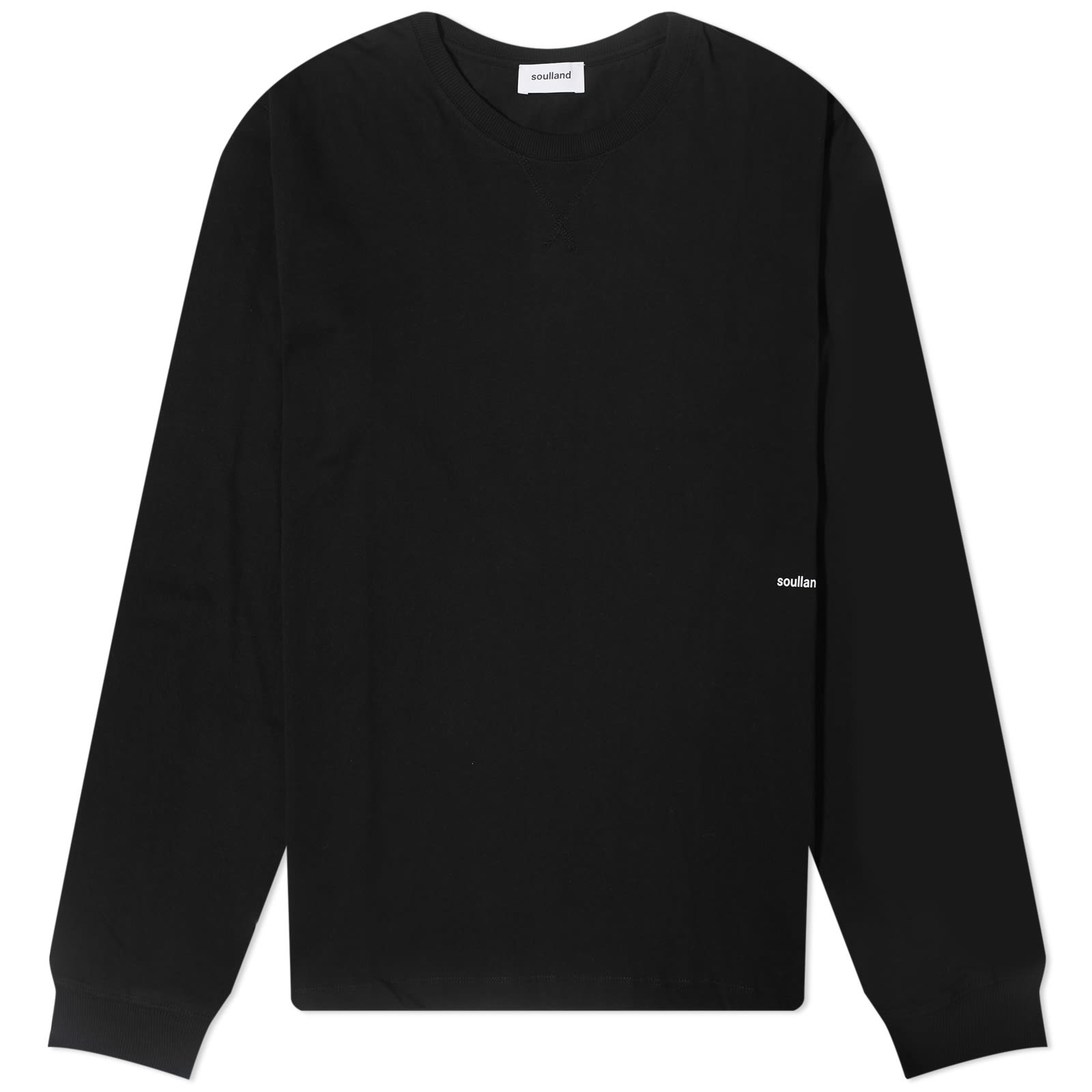 Soulland Long Sleeve Dima TShirt Black END.