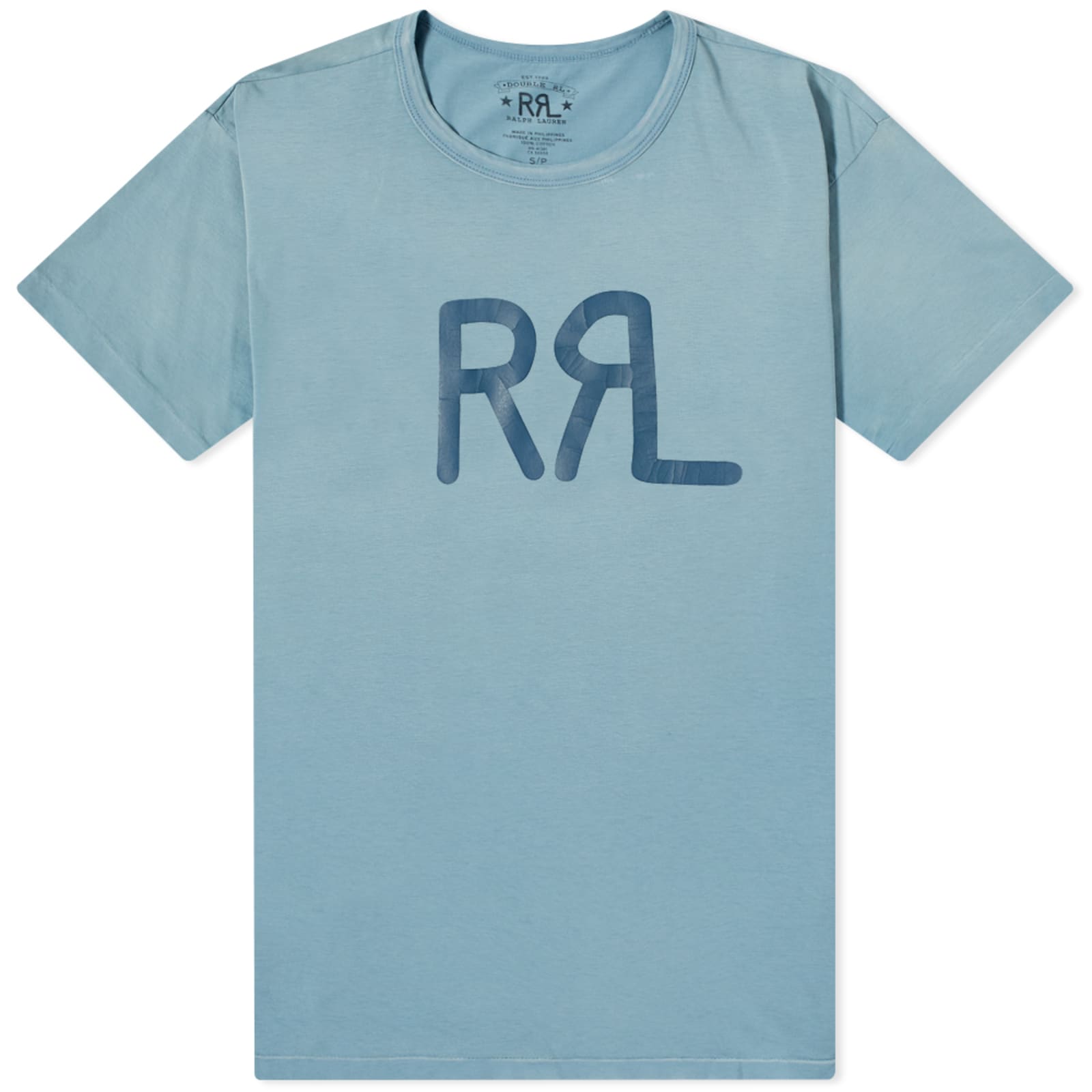 RRL Logo T-Shirt - Surplus Blue