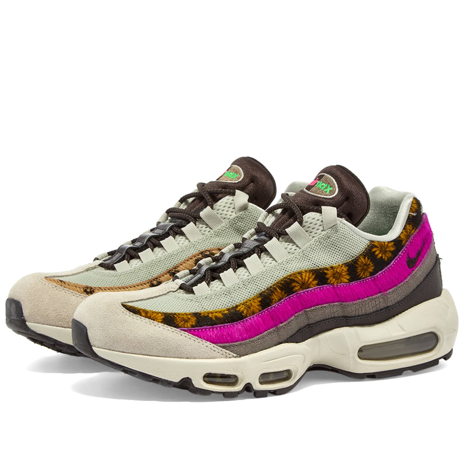 Nike Air Max 95 Prm W - Gold, Brown, Pink & Green