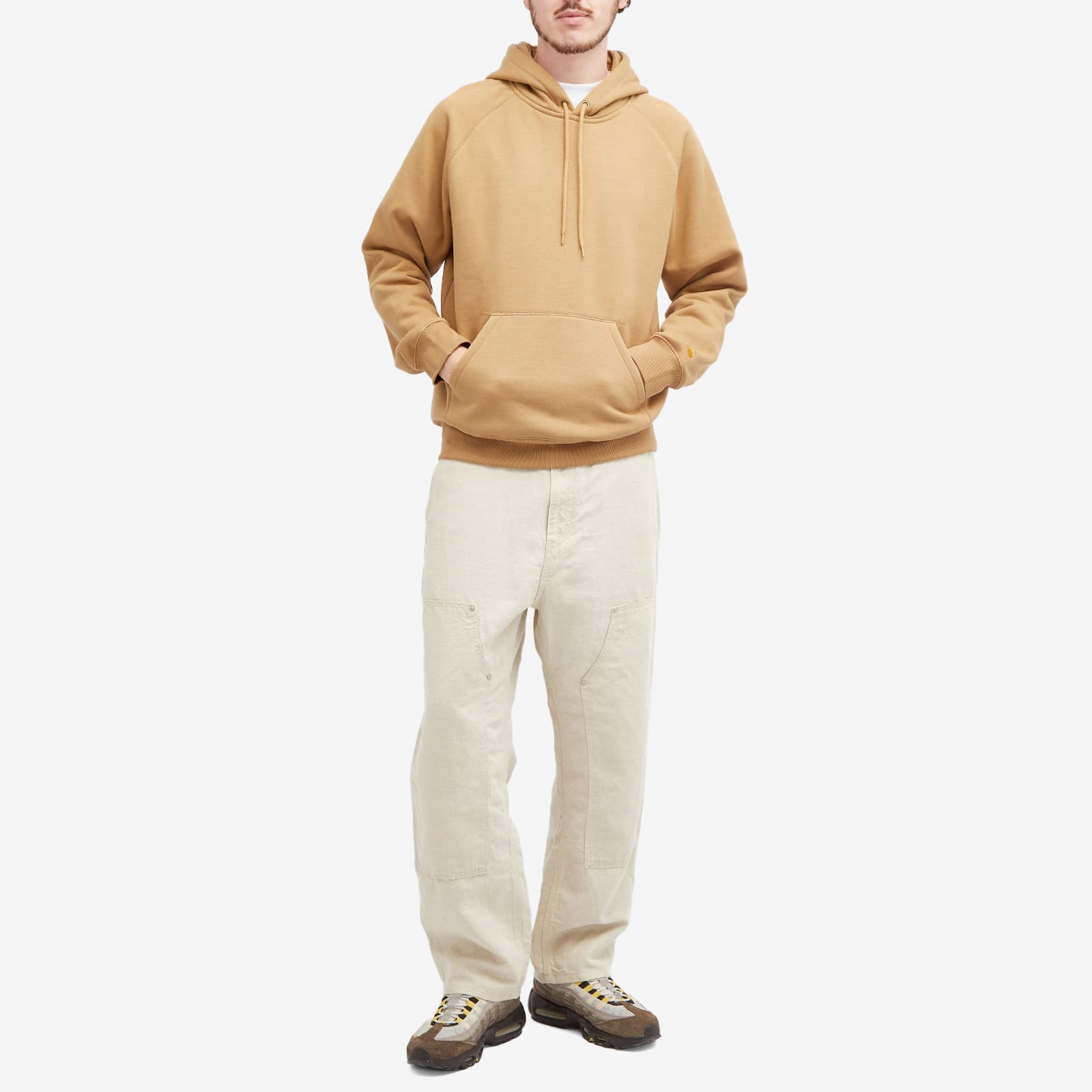 Carhartt WIP Walter Double Knee Pants - Natural Rinsed