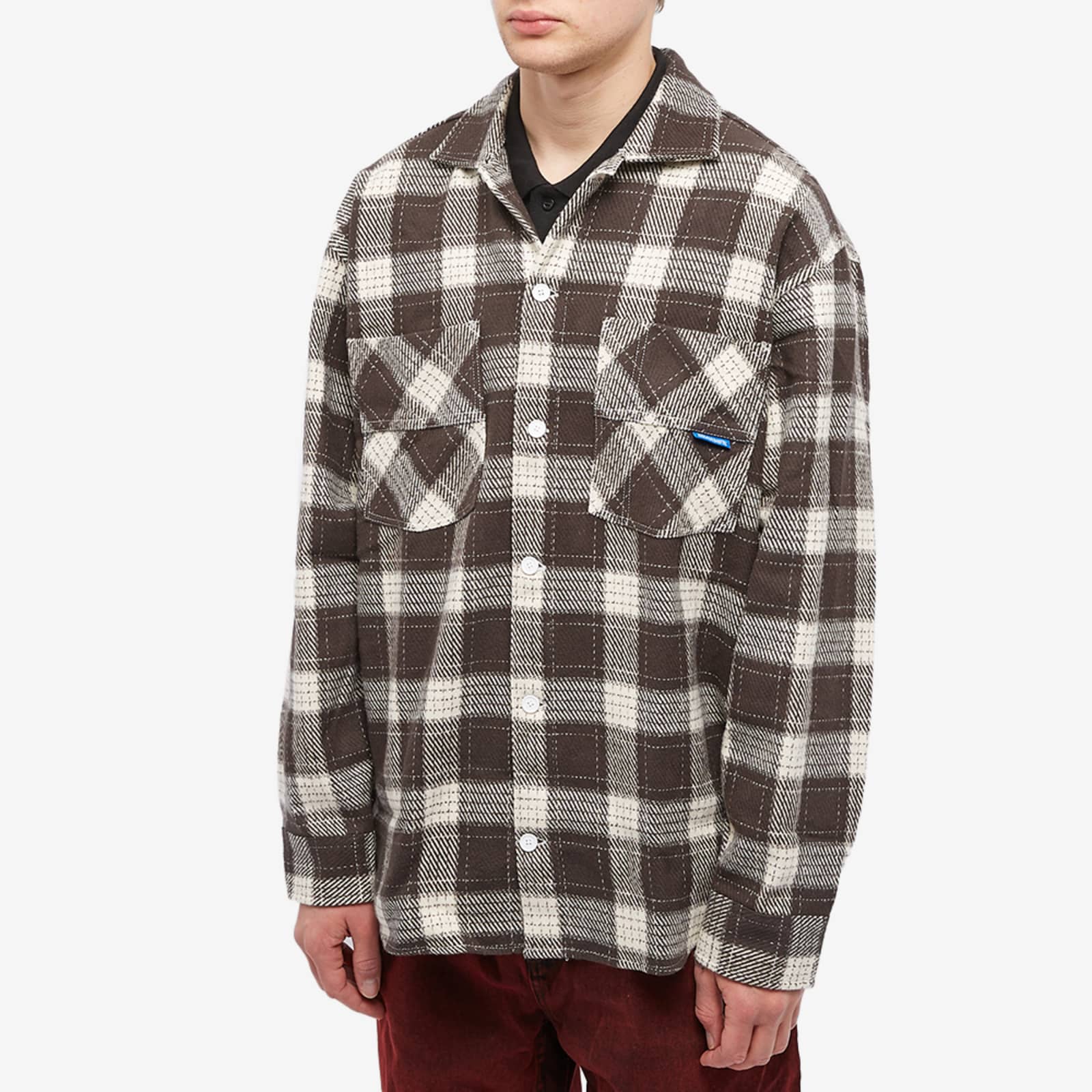 Polar Skate Co. Big Boy Flannel Shirt Brown END. (GB)