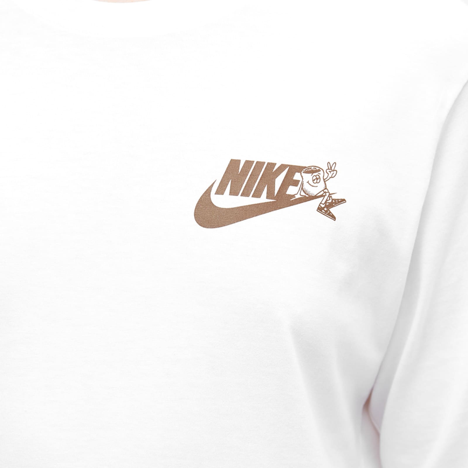 Nike Long Sleeve Together T-Shirt - White