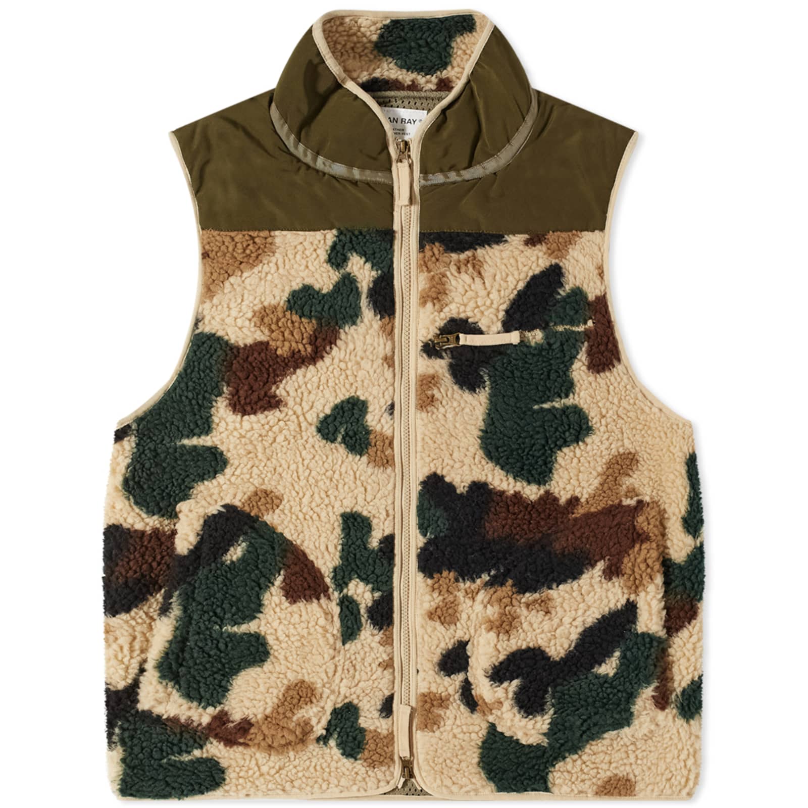 Stan Ray Fleece Layer Vest Stan Duck Camo END.