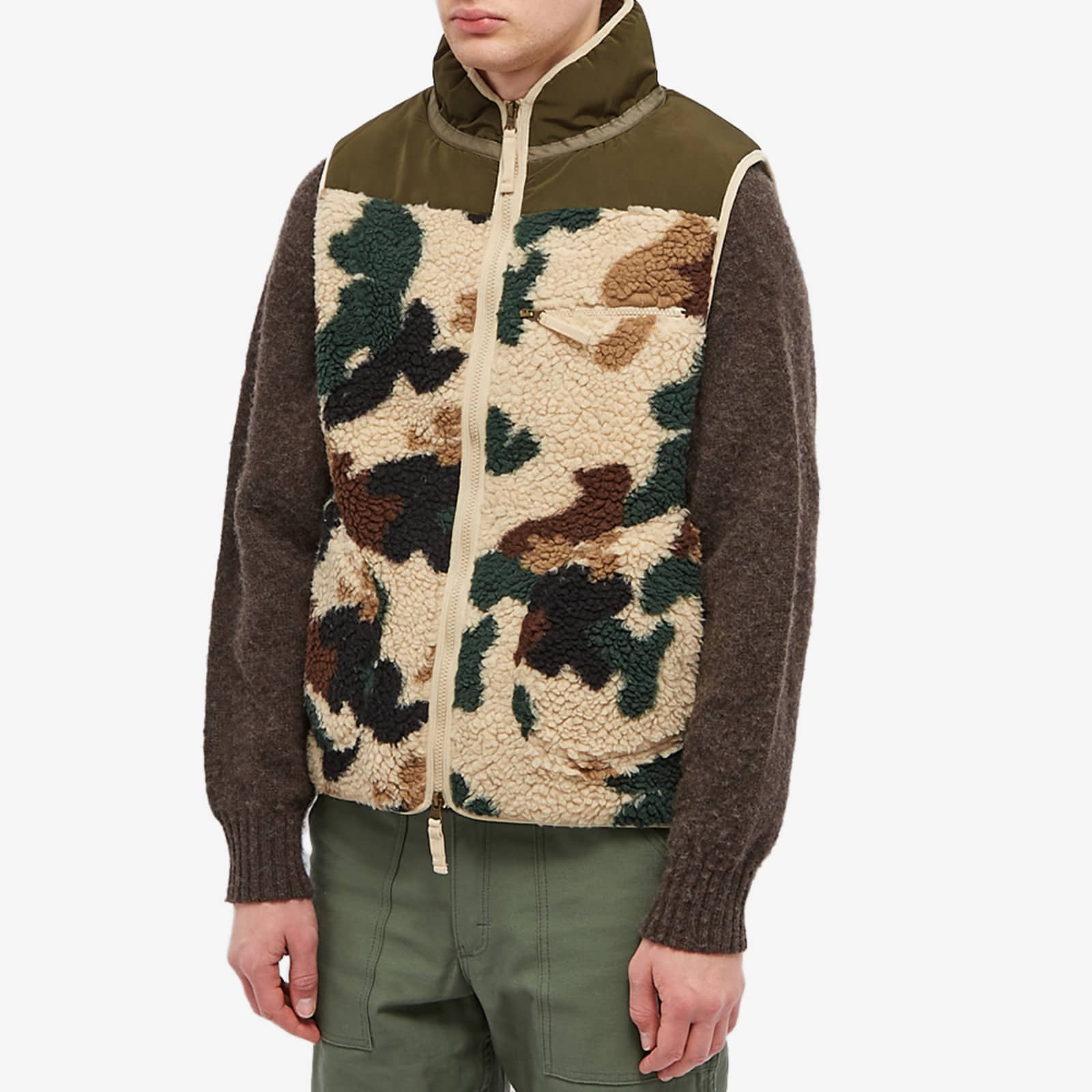 Stan Ray Fleece Layer Vest Stan Duck Camo END.