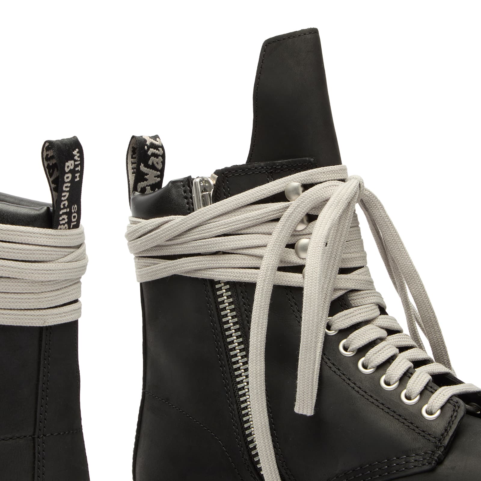 Rick Owens x Dr Martens Quad Sole Steel Toe Boot