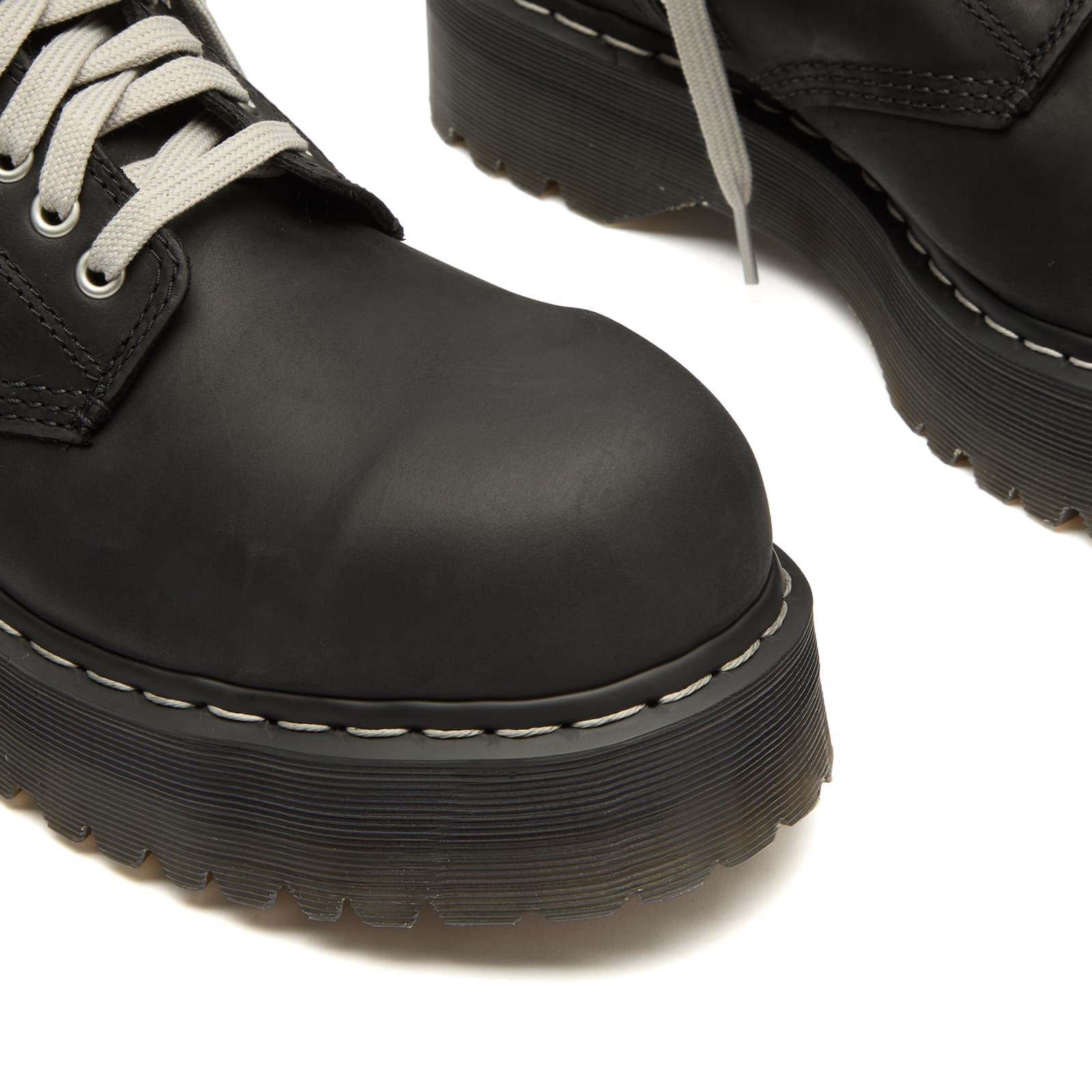 Rick Owens x Dr Martens Quad Sole Steel Toe Boot