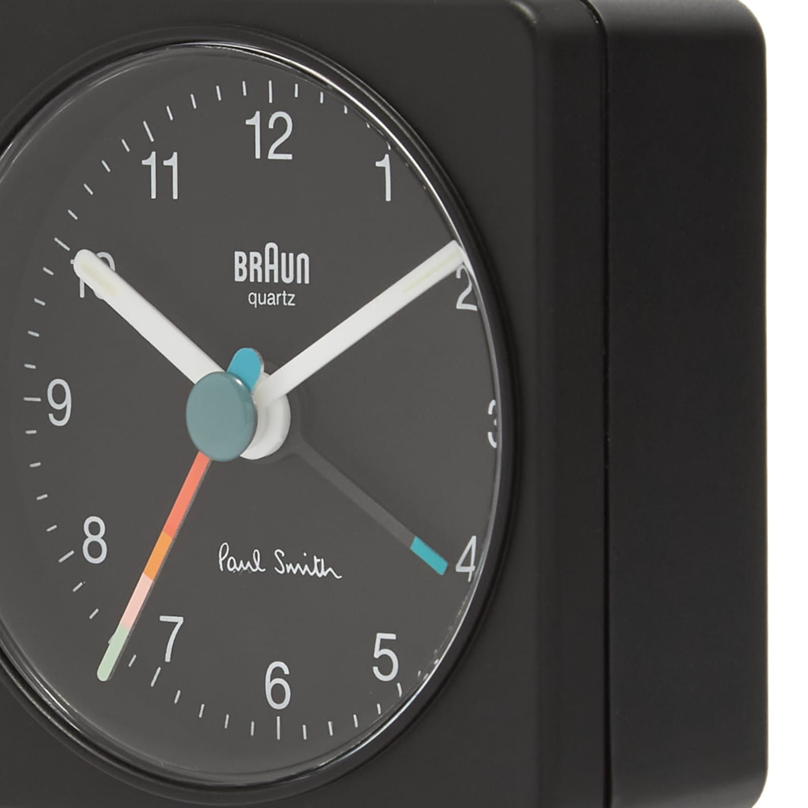 Braun x Paul Smith Analogue Travel Alarm Clock Black & Multi END. (AU)