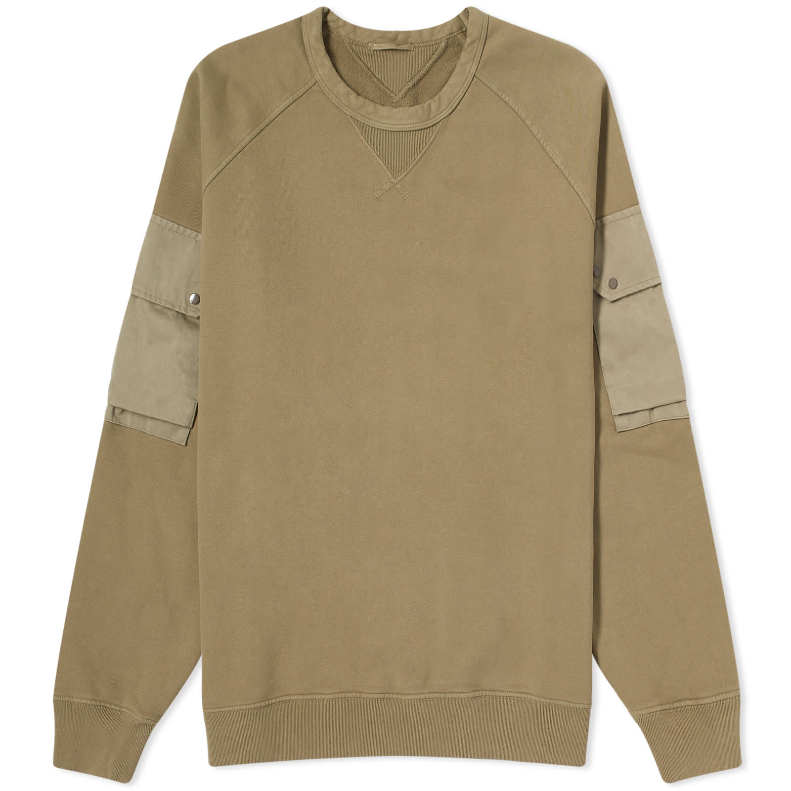 Ten C Pocket Crew Sweat Grey END.