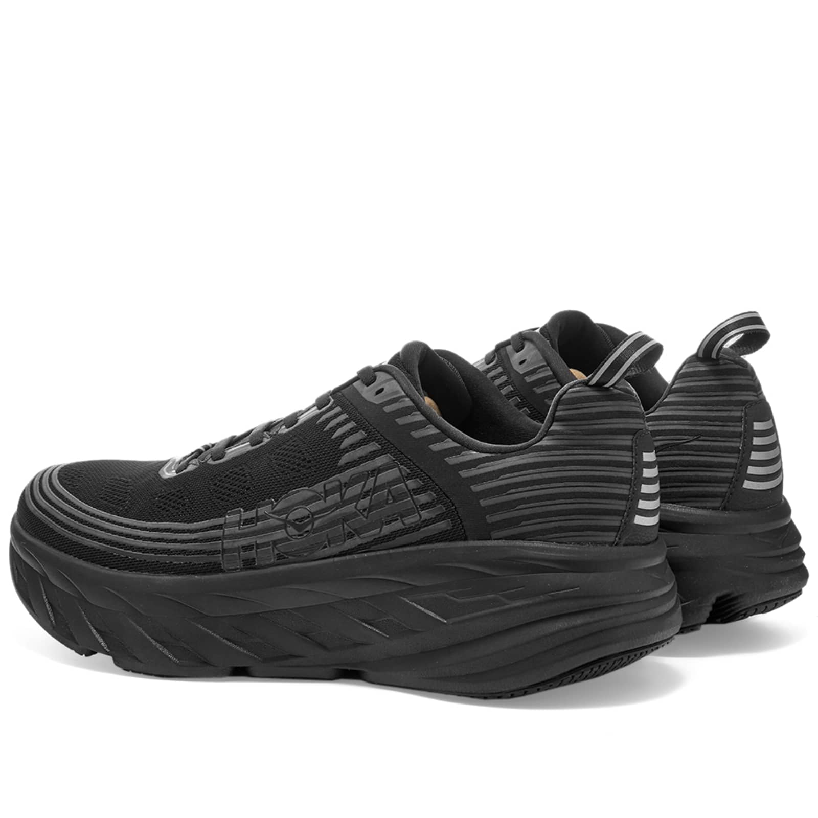 HOKA One One Bondi 6 Wide Black END NZ hoka-one-one-bondi-6-wide-black-end-nz