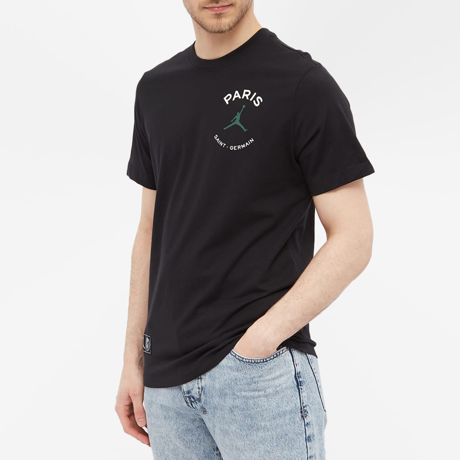 psg jordan shirt black