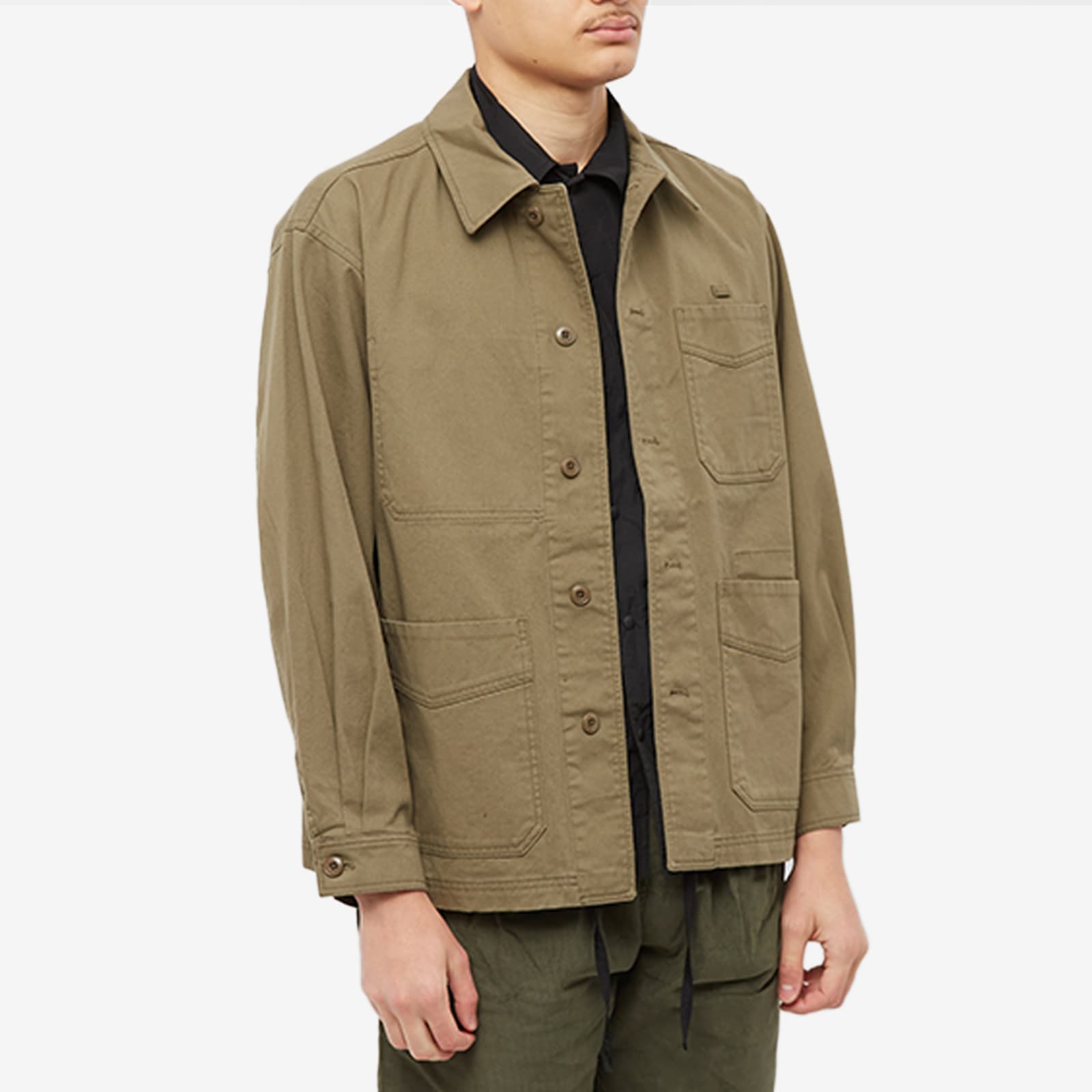 FrizmWORKS French Work Jacket Olive | END.