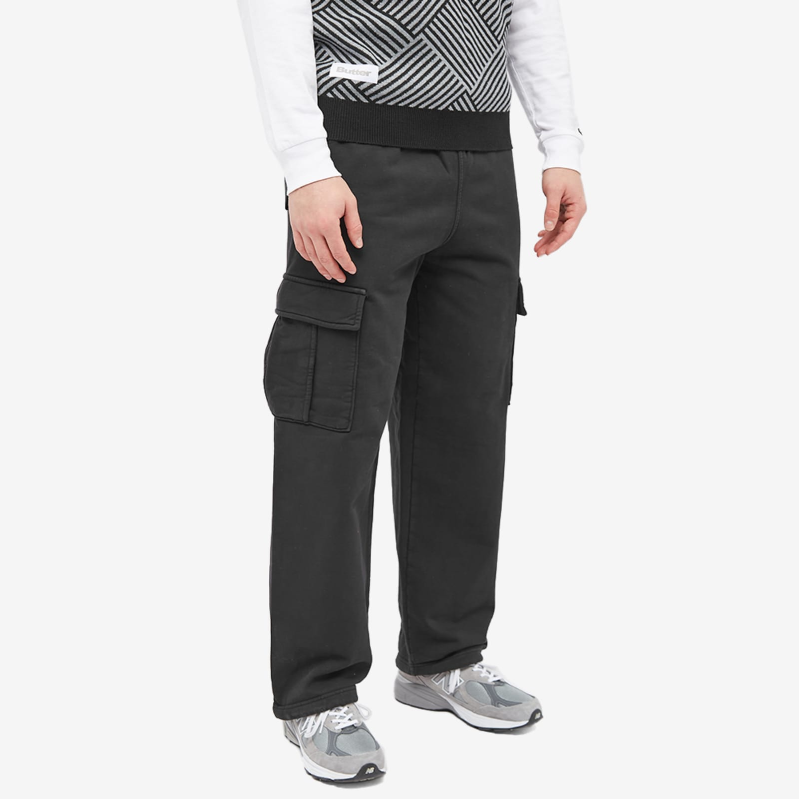 Stussy Sport Cargo Fleece Pant Black END.