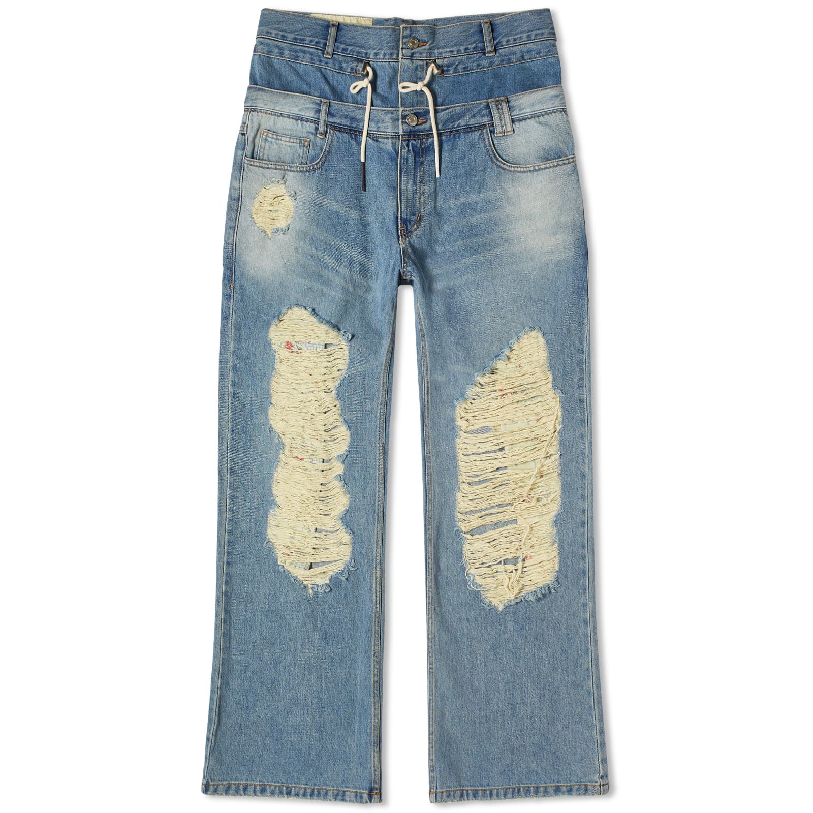 Andersson Bell Beria String Double Waist Jeans Dusty Blue END.