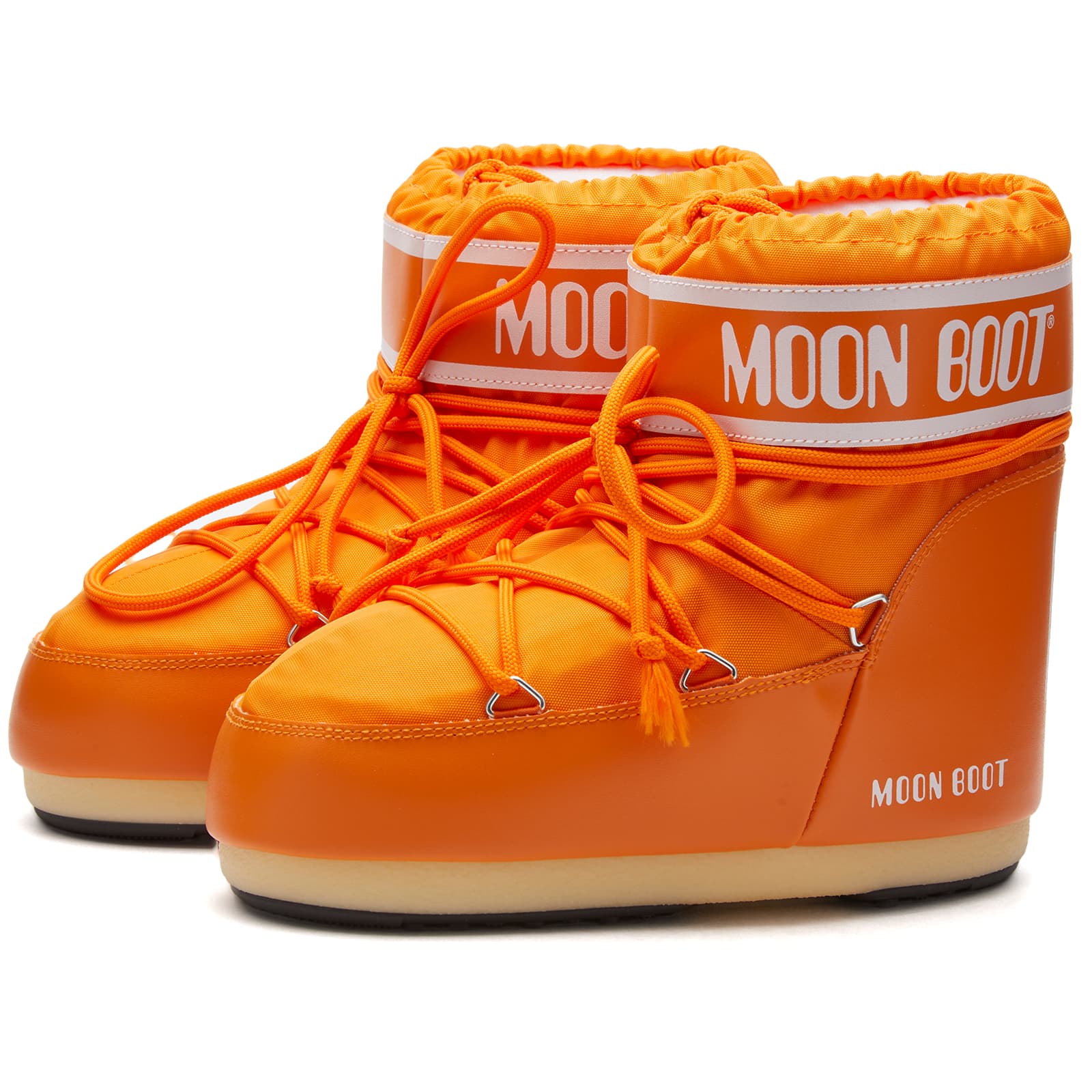 Moon Boot Icon Low Nylon Boots Sunny Orange END.