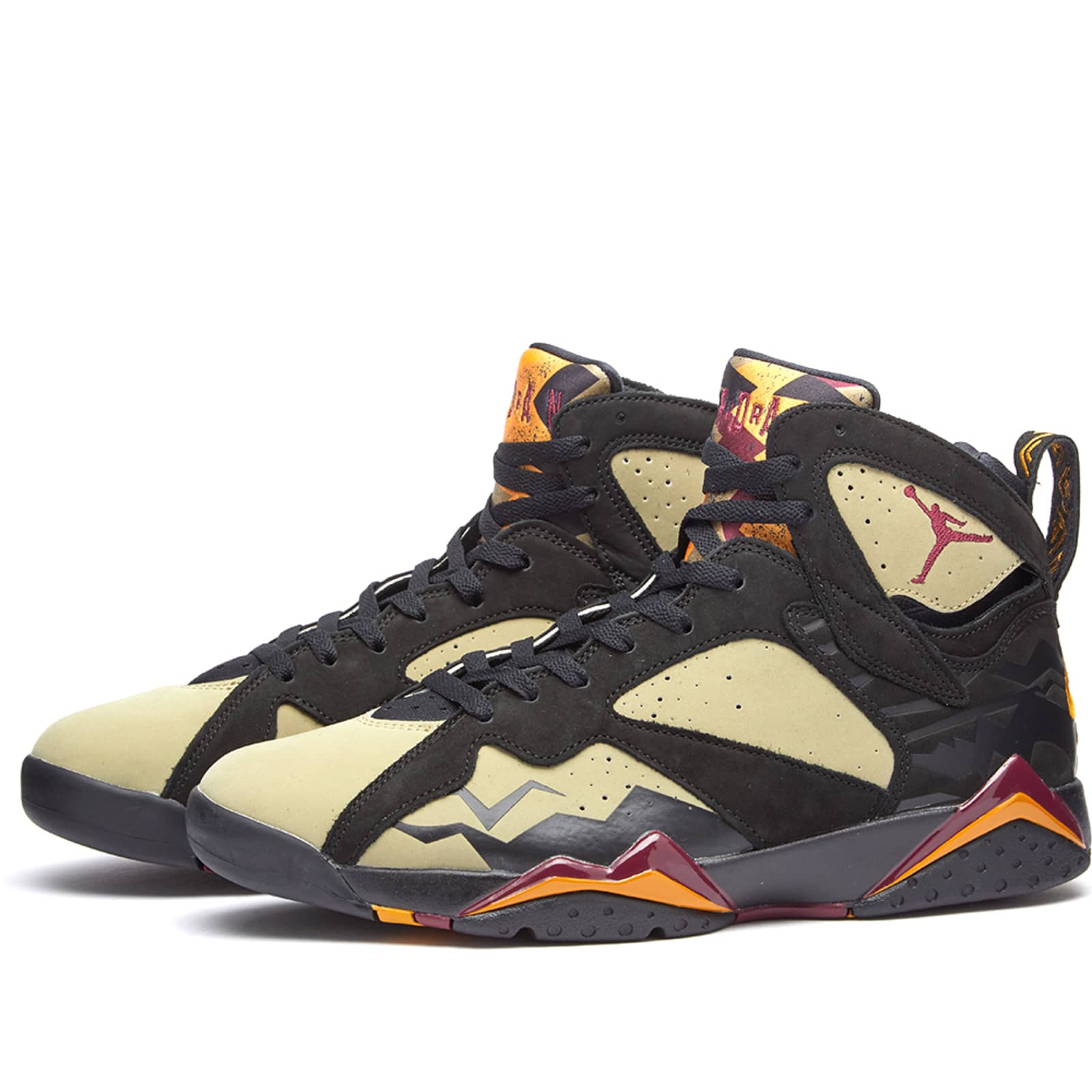 Air Jordan 7 Retro Se - Black & Cherrywood Red