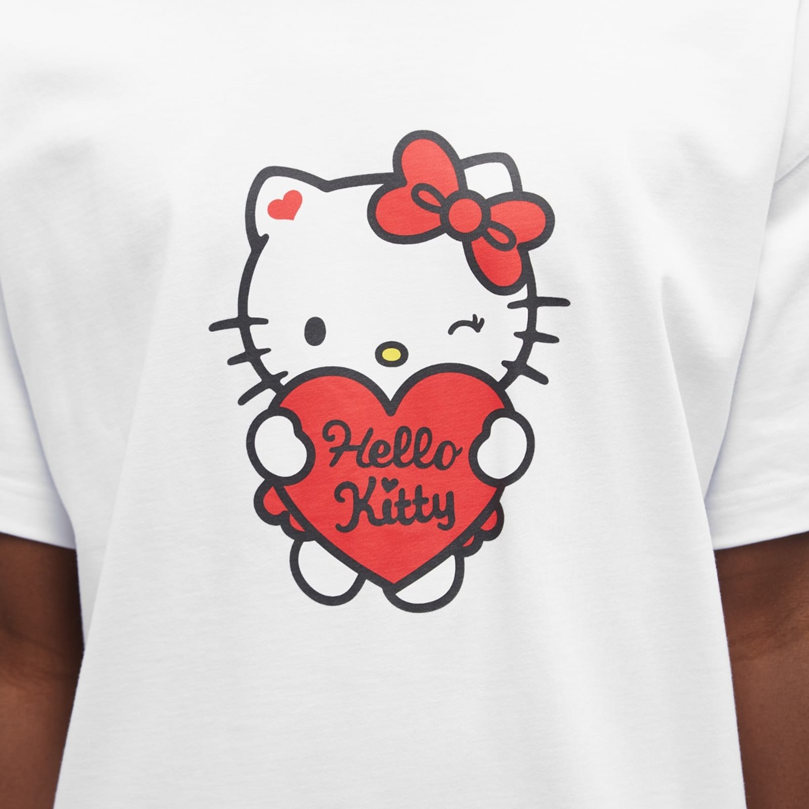 Soulland x Hello Kitty Heart TShirt White END. (TW)