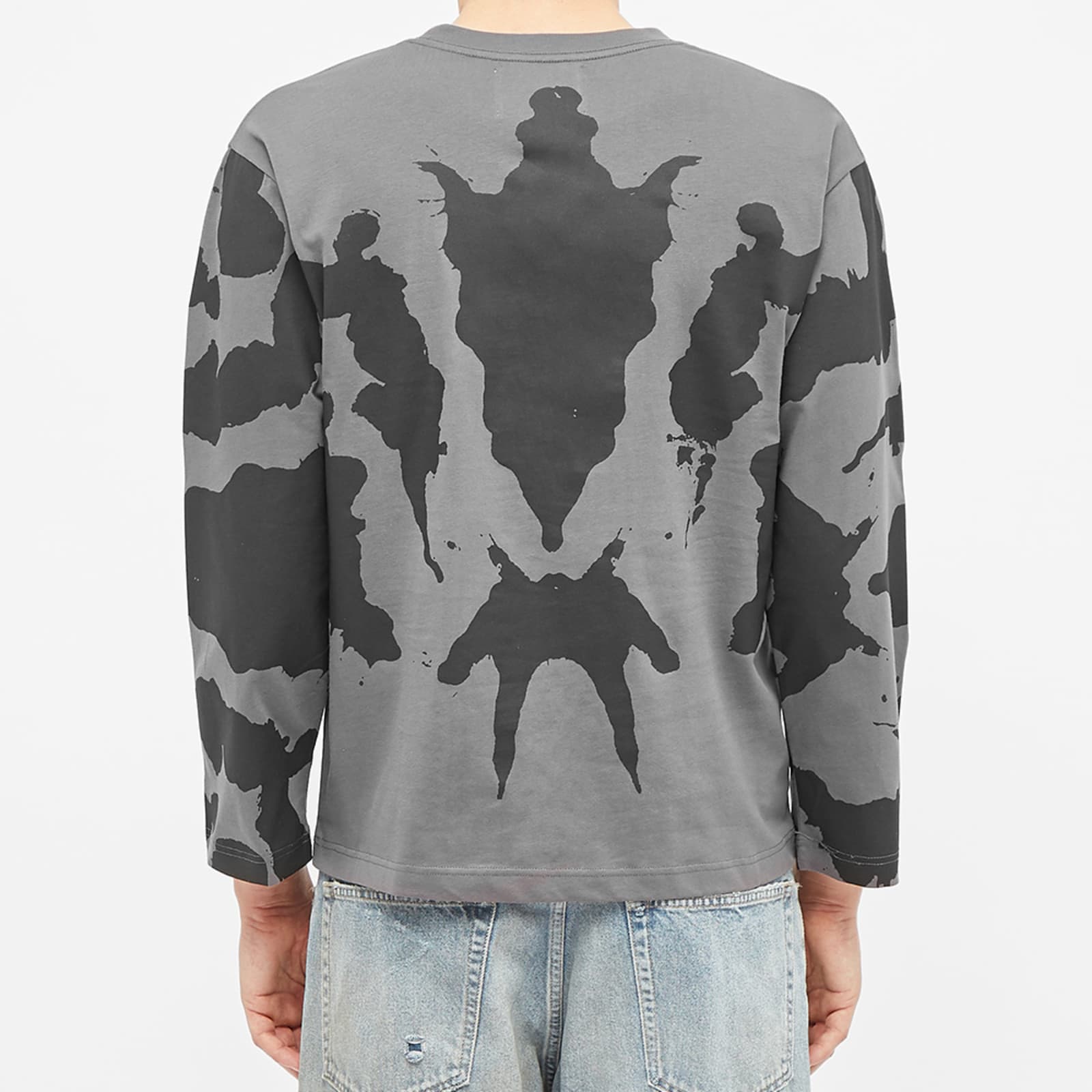 Youths in Balaclava Ink Blot TShirt Grey END. (Global)
