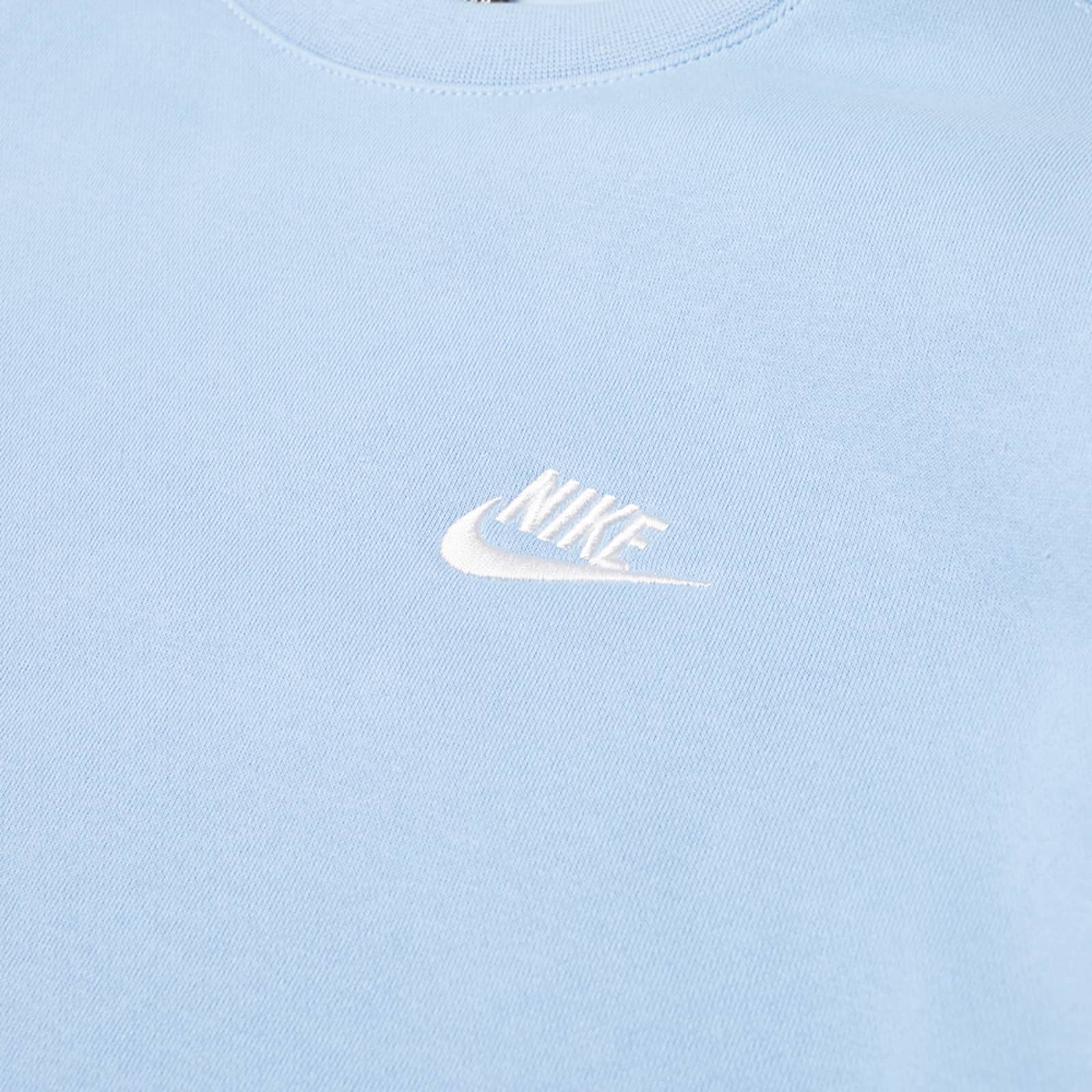 Nike Club Crew Sweat - Psychic Blue & White