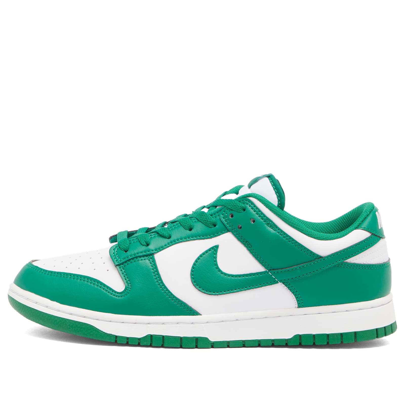 Nike Dunk Low Retro Sneaker - White & Malachite