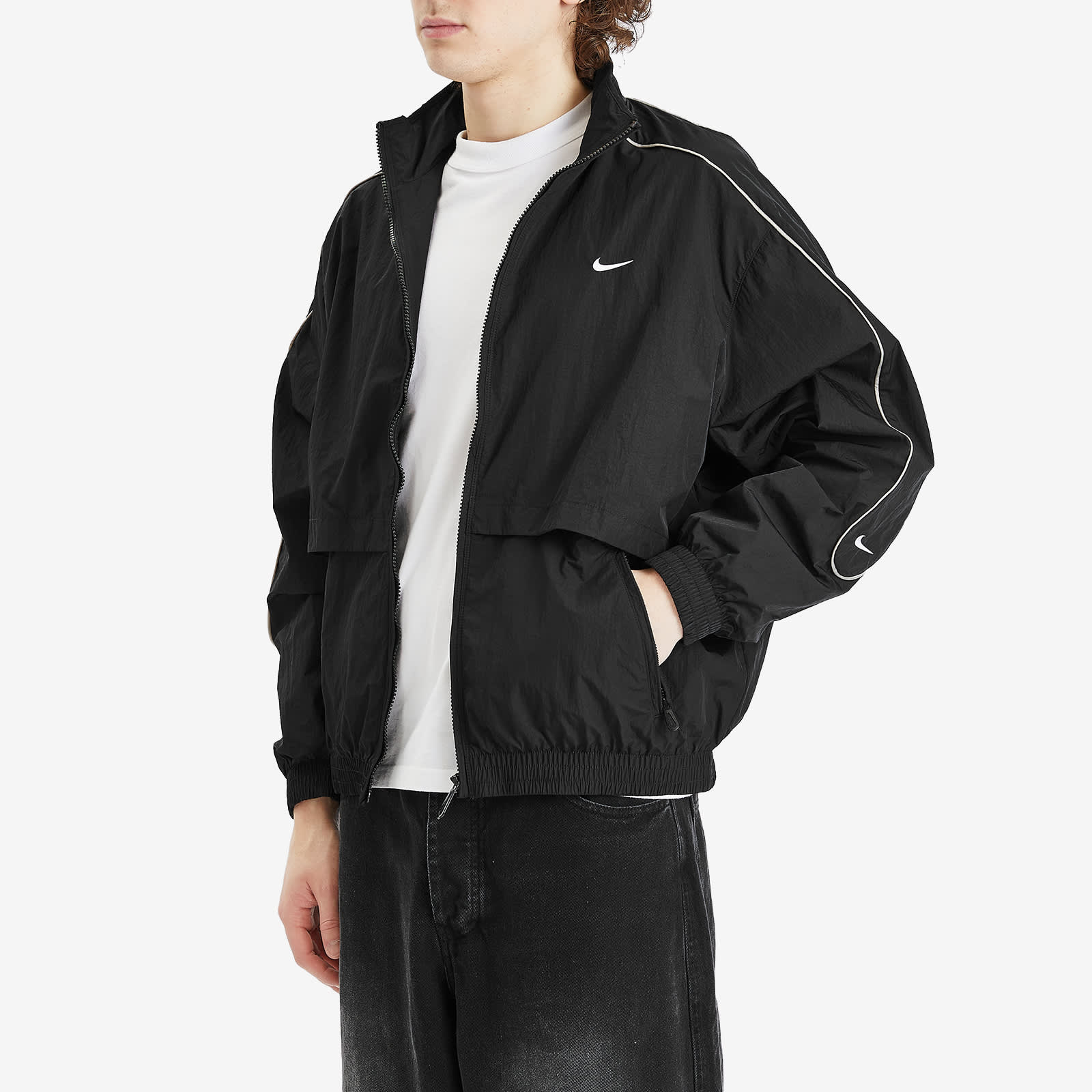 Nike Solo Swoosh Woven Track Jacket