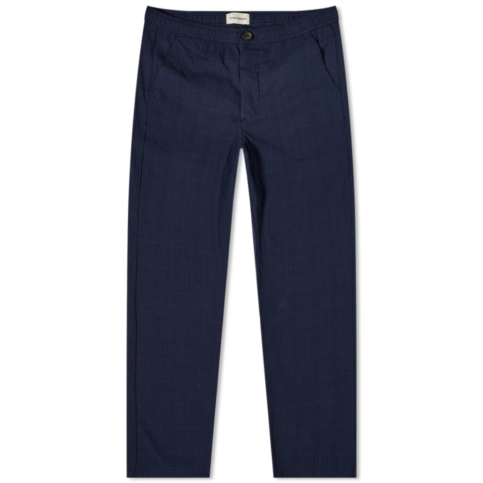 Oliver Spencer Drawstring Trouser - Navy