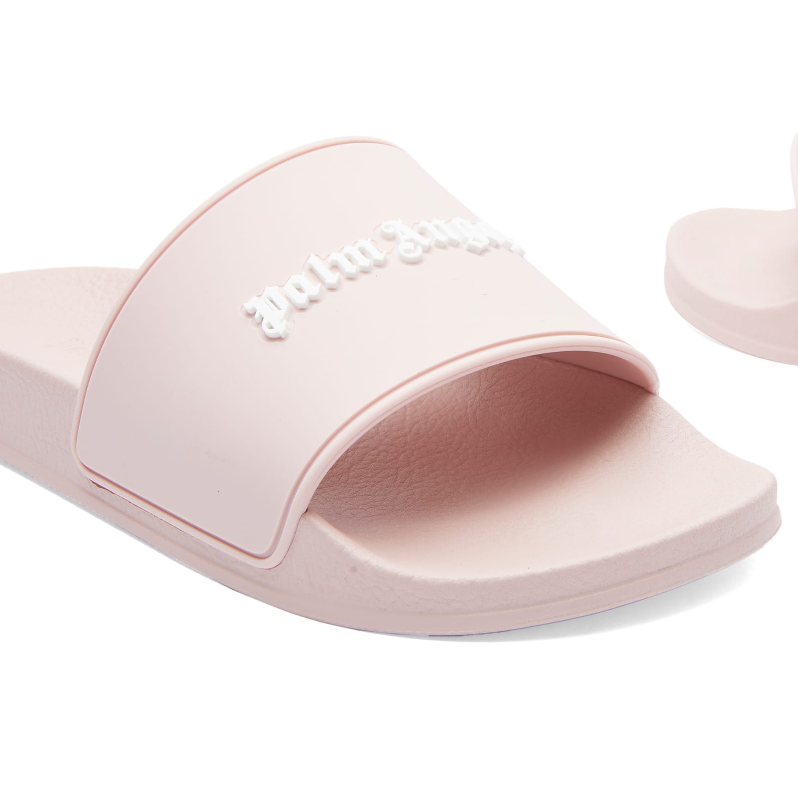 Palm Angels Essential Logo Pool Sliders - Pink