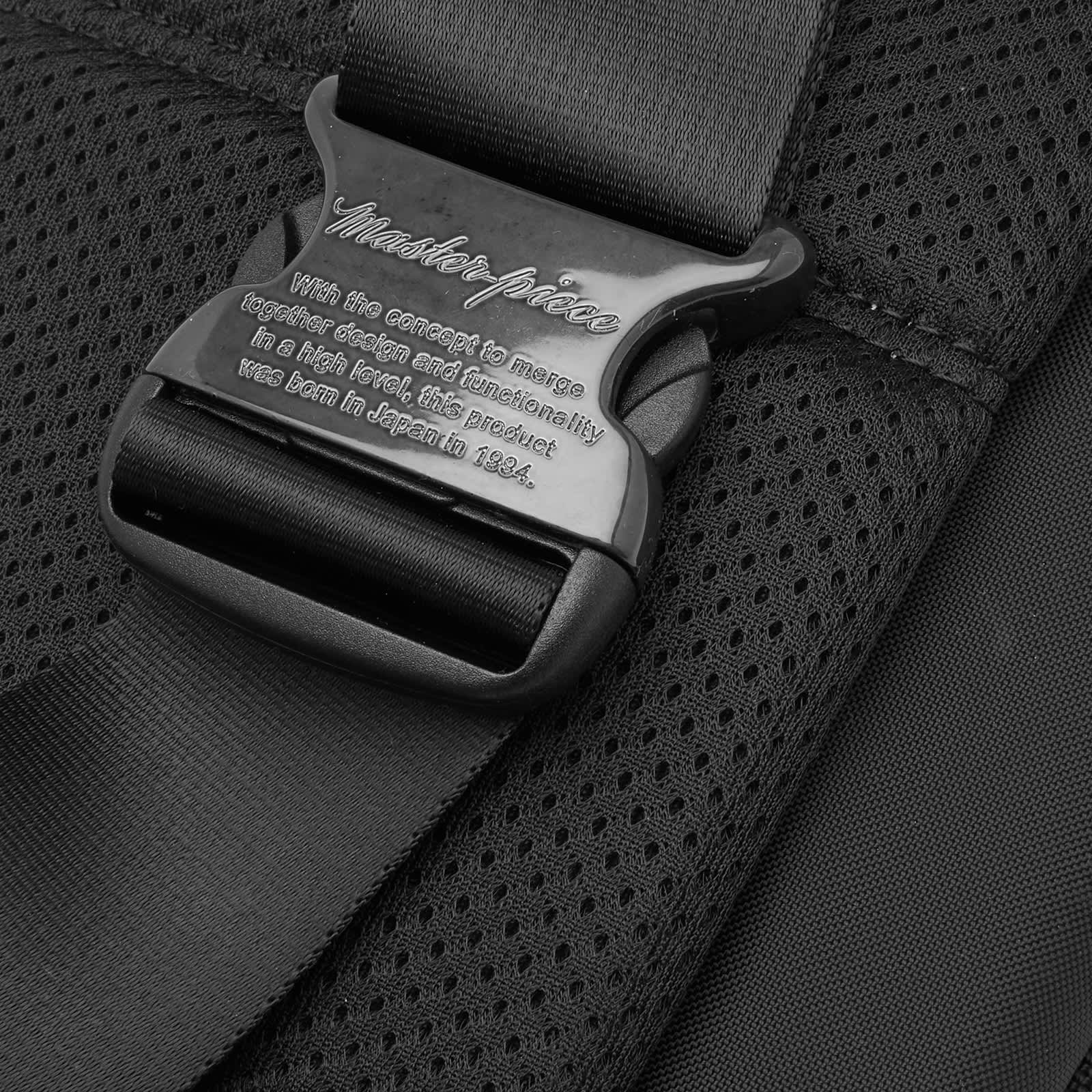 MasterPiece Potential Leather Trim Waist Bag Black END. (NZ)