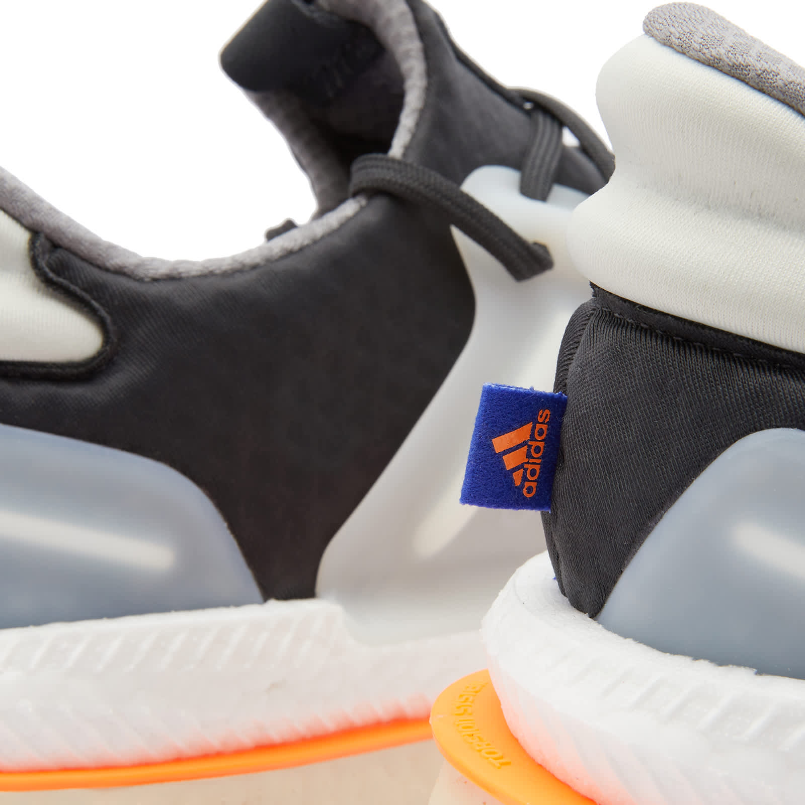 Adidas X_PLR Boost Carbon & Off White END.