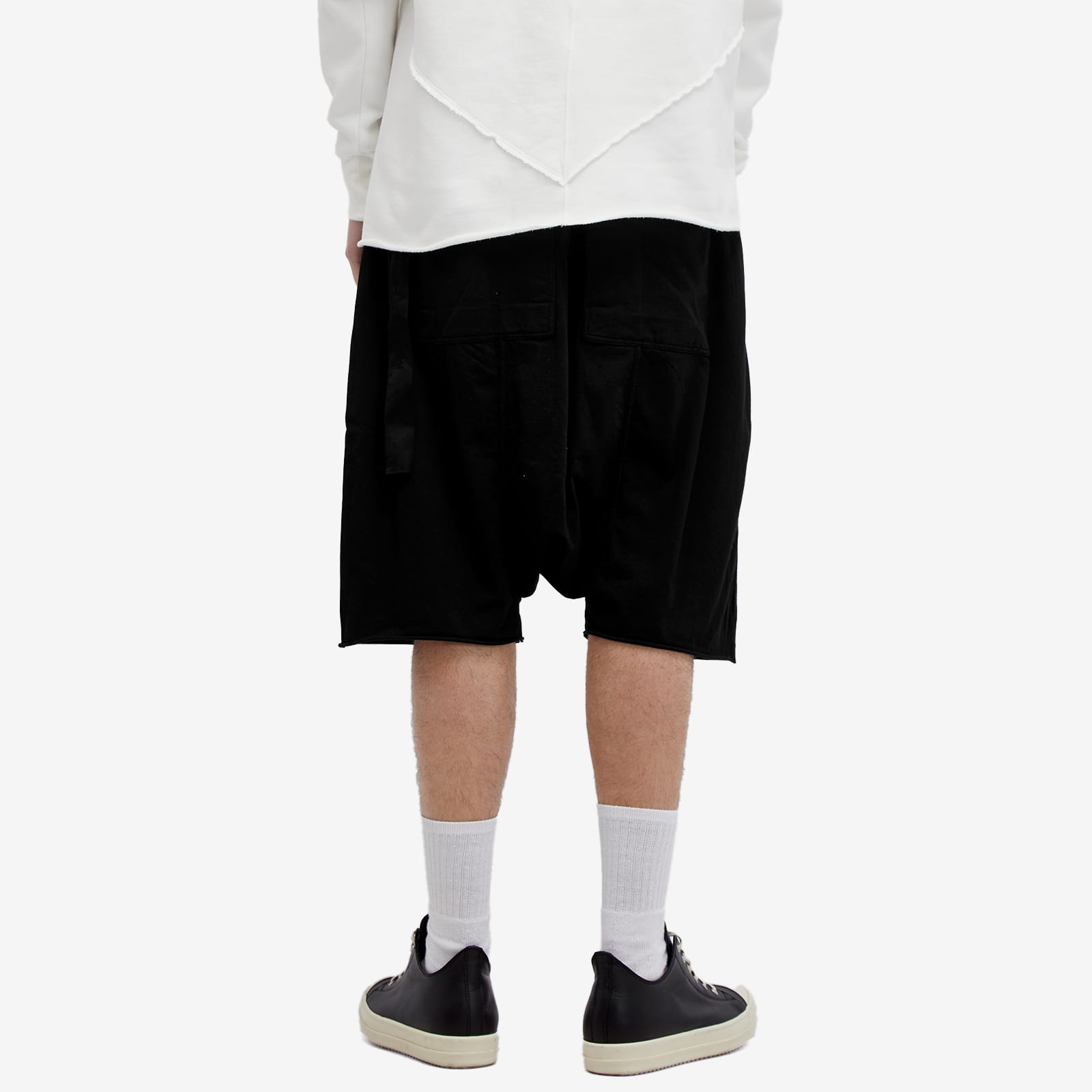 DRKSHDW Men's Shorts Drawstring Pods Brown