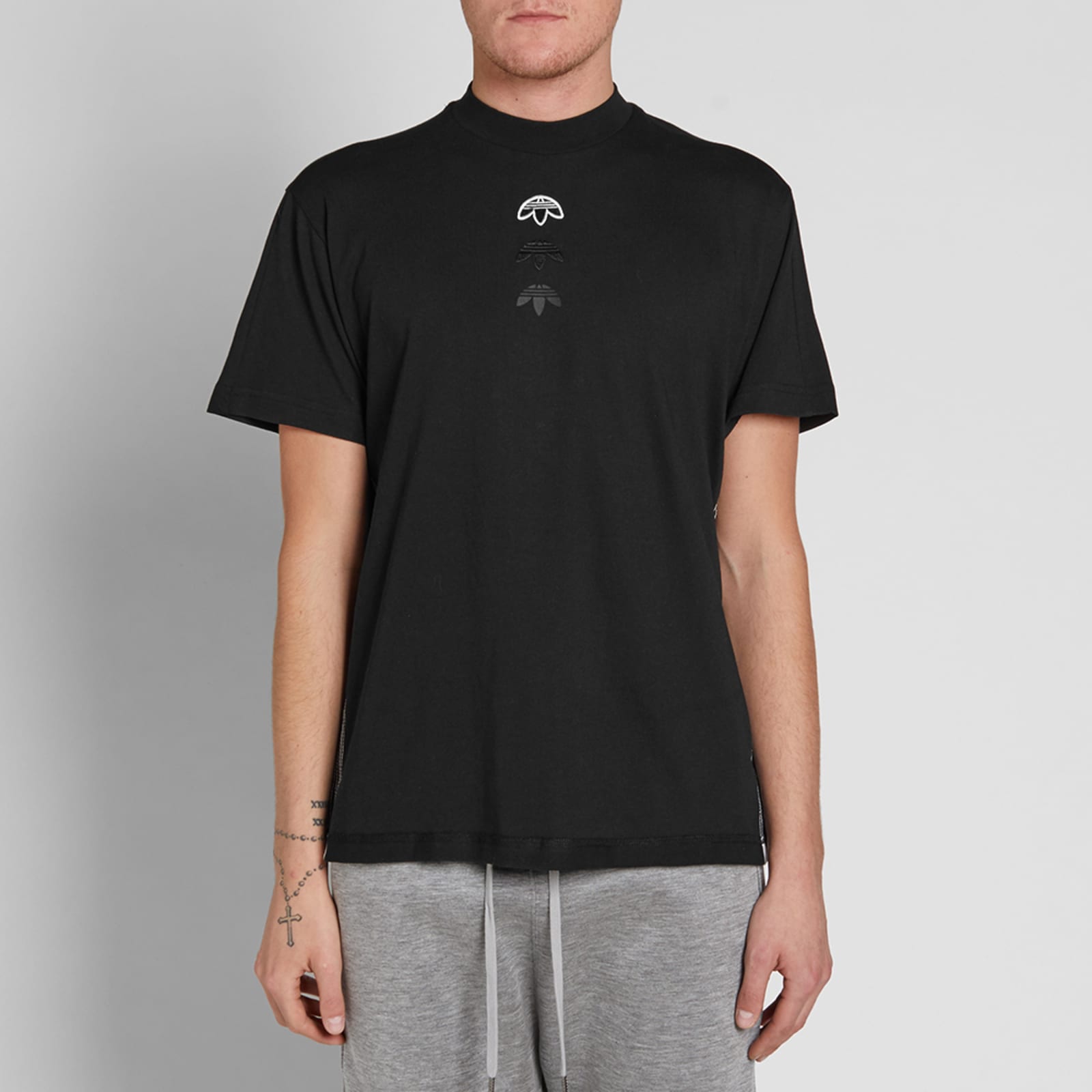 Adidas x Alexander Wang Logo Tee - Black