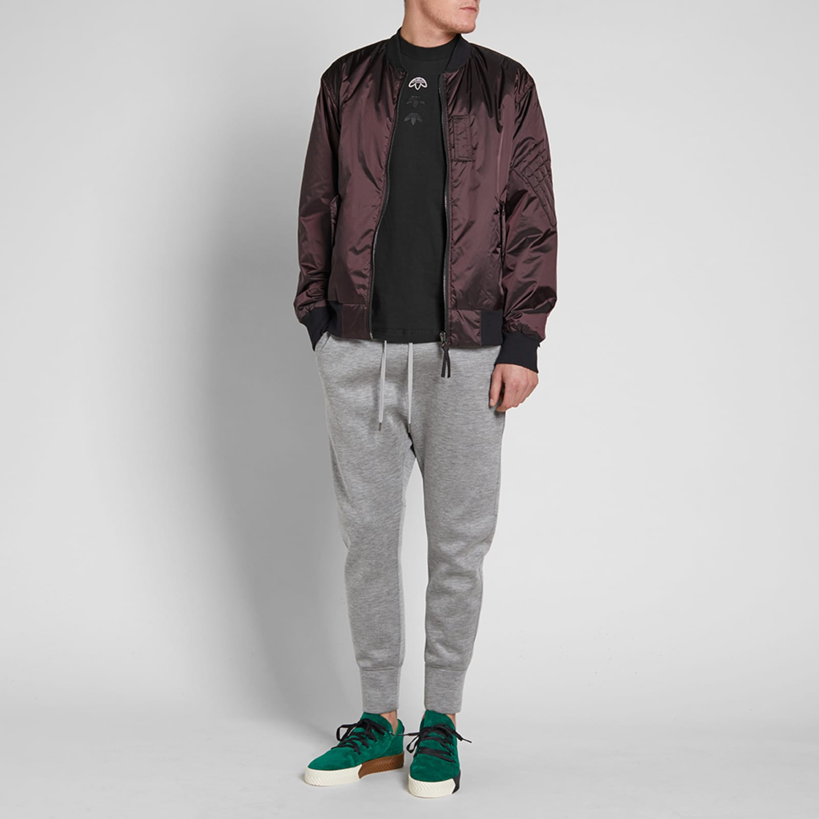 Adidas x Alexander Wang Logo Tee - Black