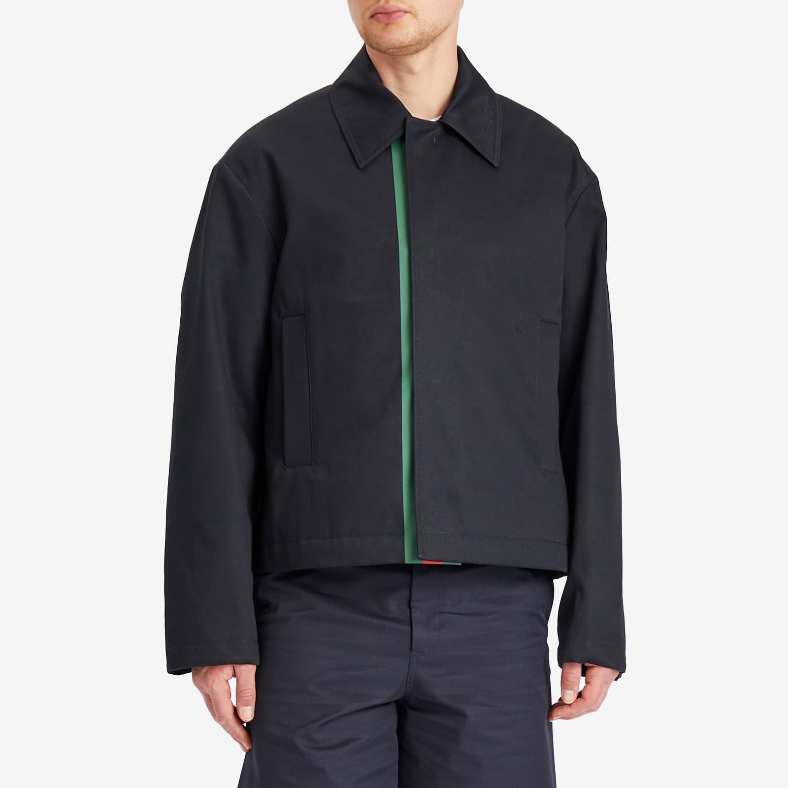 Gucci Cotton Gaberline Blouson