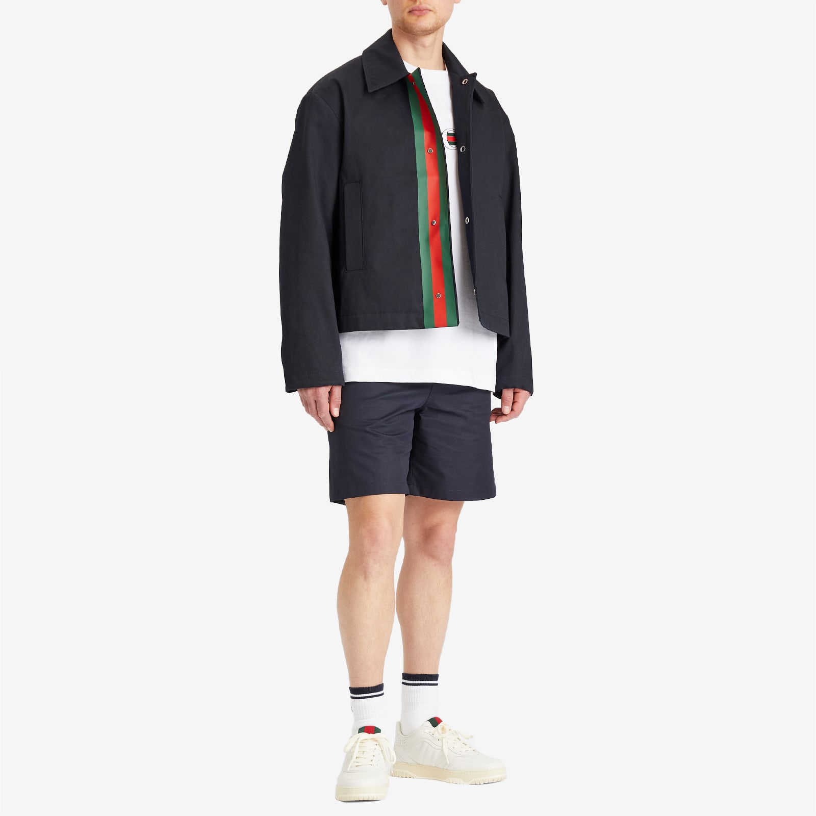 Gucci Cotton Gaberline Blouson
