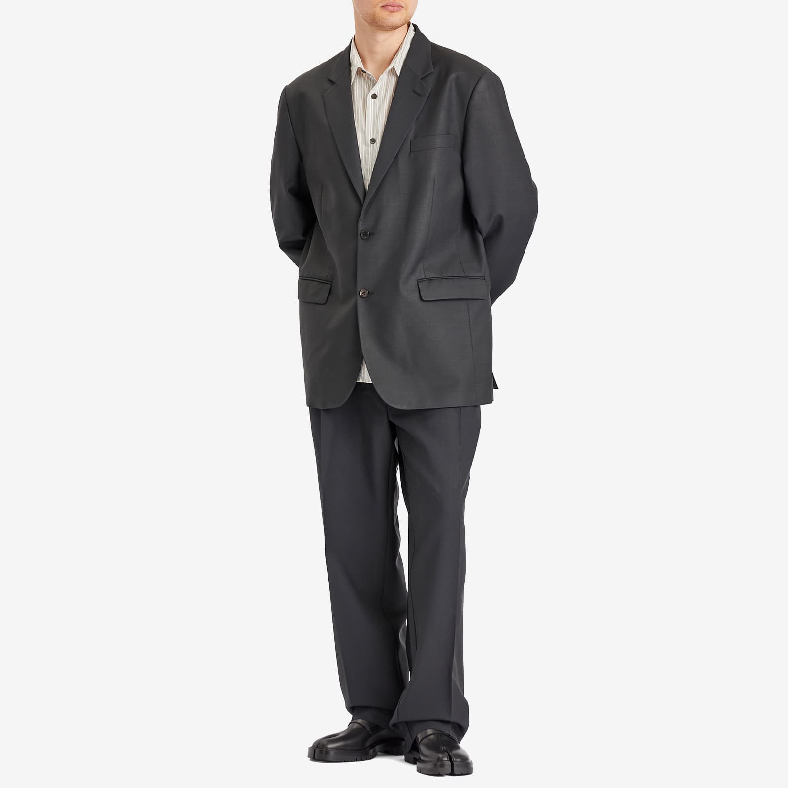 Maison Margiela Single Breasted Blazer - Midnight Blue