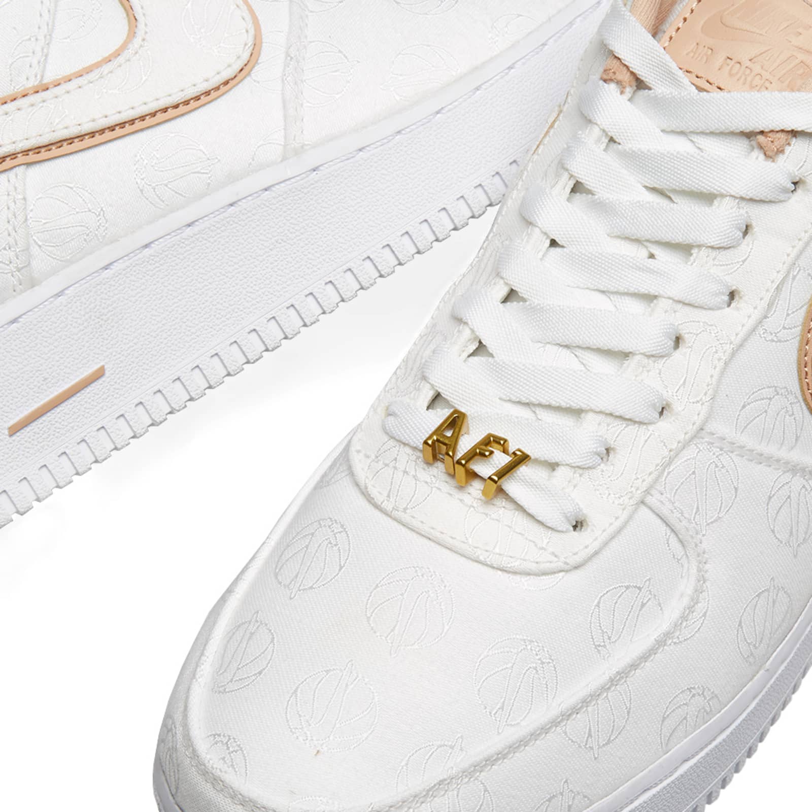 Nike Air Force 1 '07 Lux W - White, Bio Beige & Gold