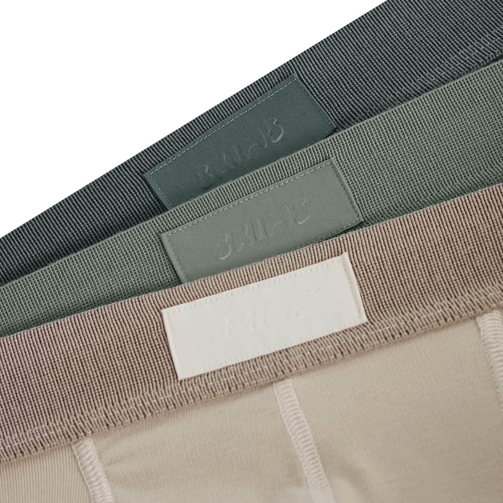 SKIMS Cotton Boxer Brief 3" 3Pack Stone Multi END. (GB)