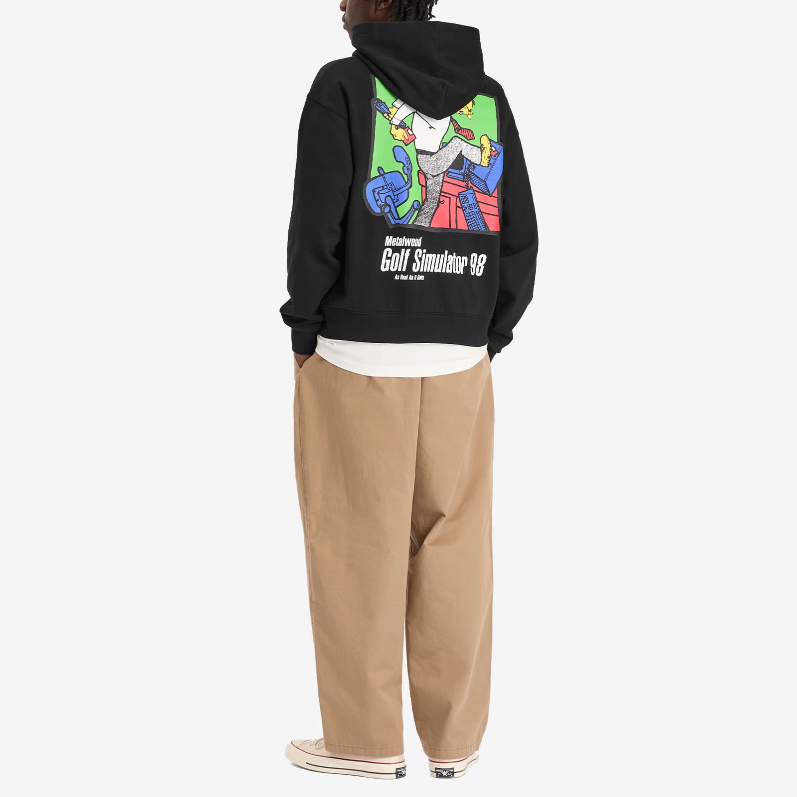 Metalwood Studio Simulator 98 Hoodie - Black