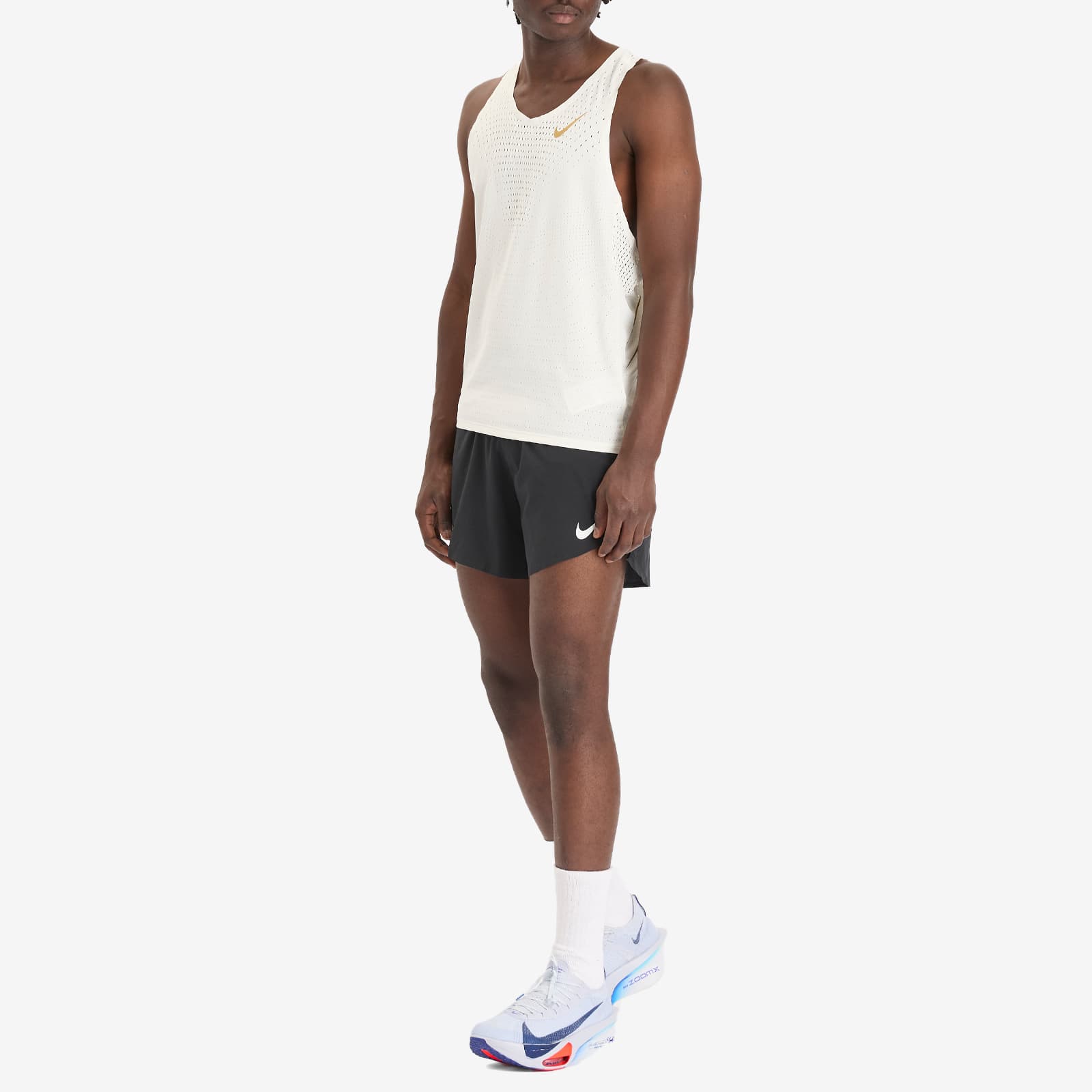 Nike Running Aeroswift x Jakob Vest - Sail & Gold