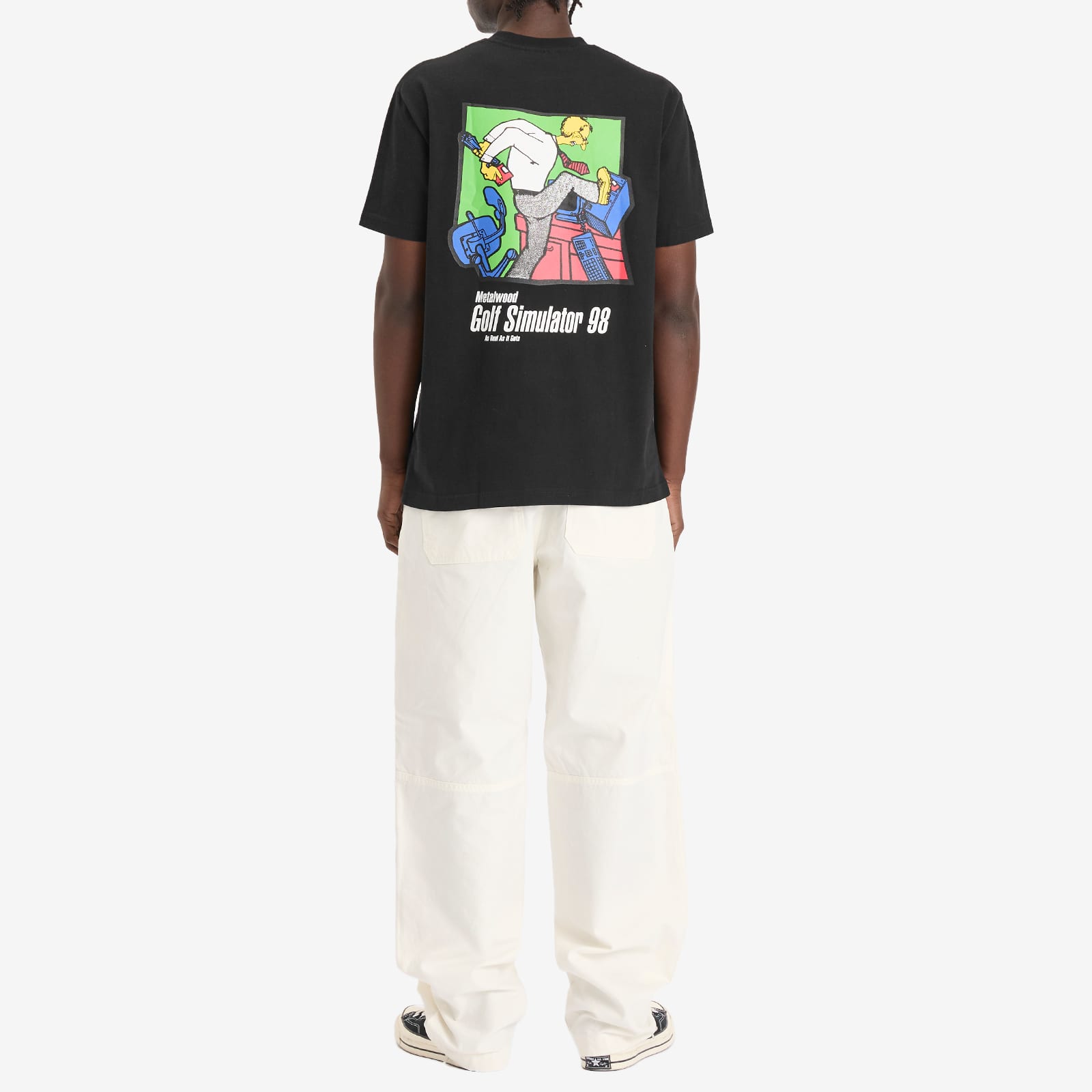 Metalwood Studio Simulator 98 T-Shirt - Black