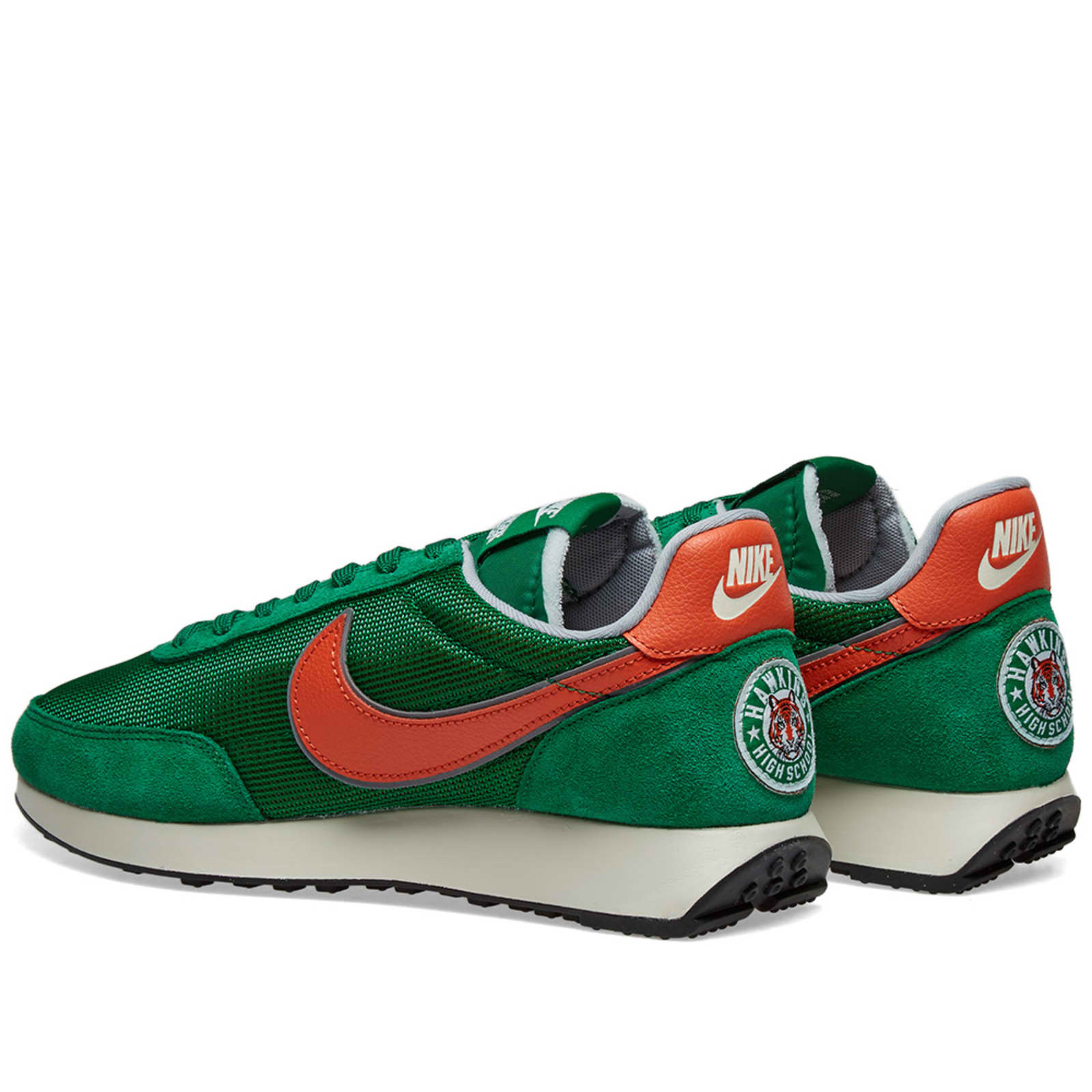 stranger things nike tailwind green