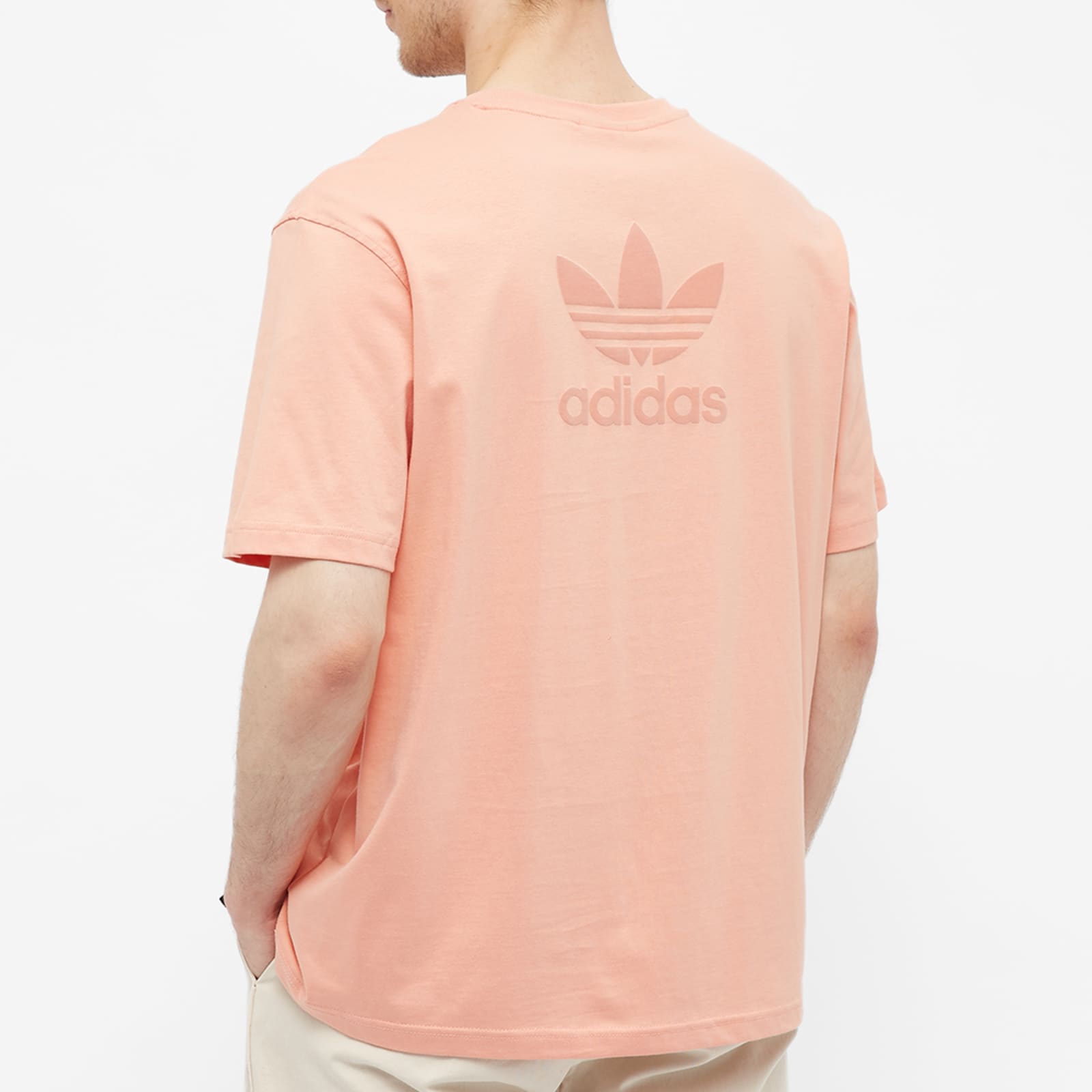 Adidas Small Trefoil TShirt Ambient Blush END. (AR)