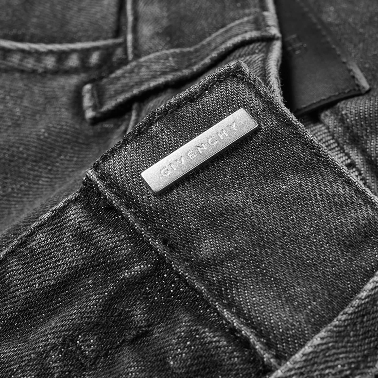 Givenchy Slim Fit Jeans Black END amiri-slash-jeans-aged-black-end