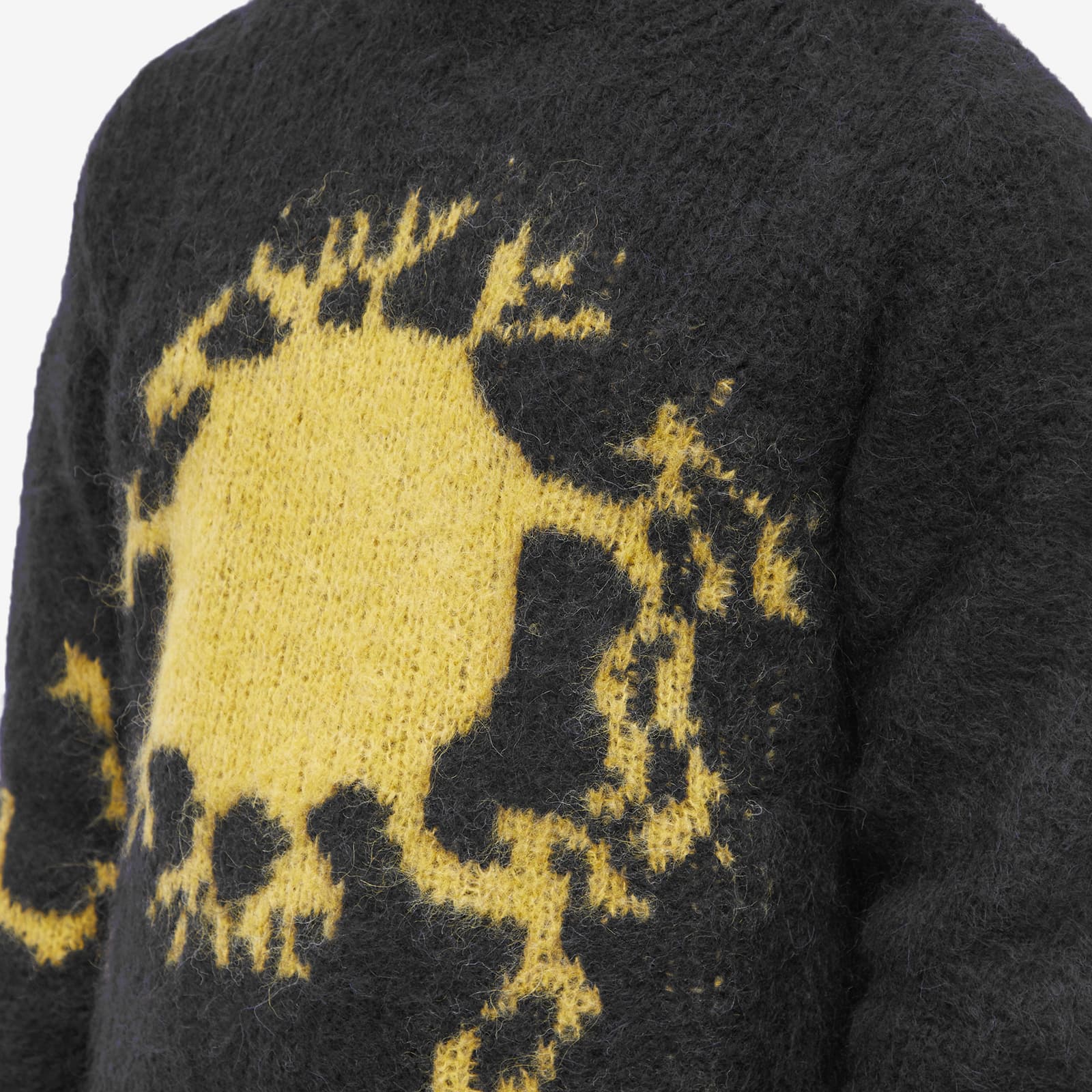 Wood Wood Moby Brushed Jumper - Black