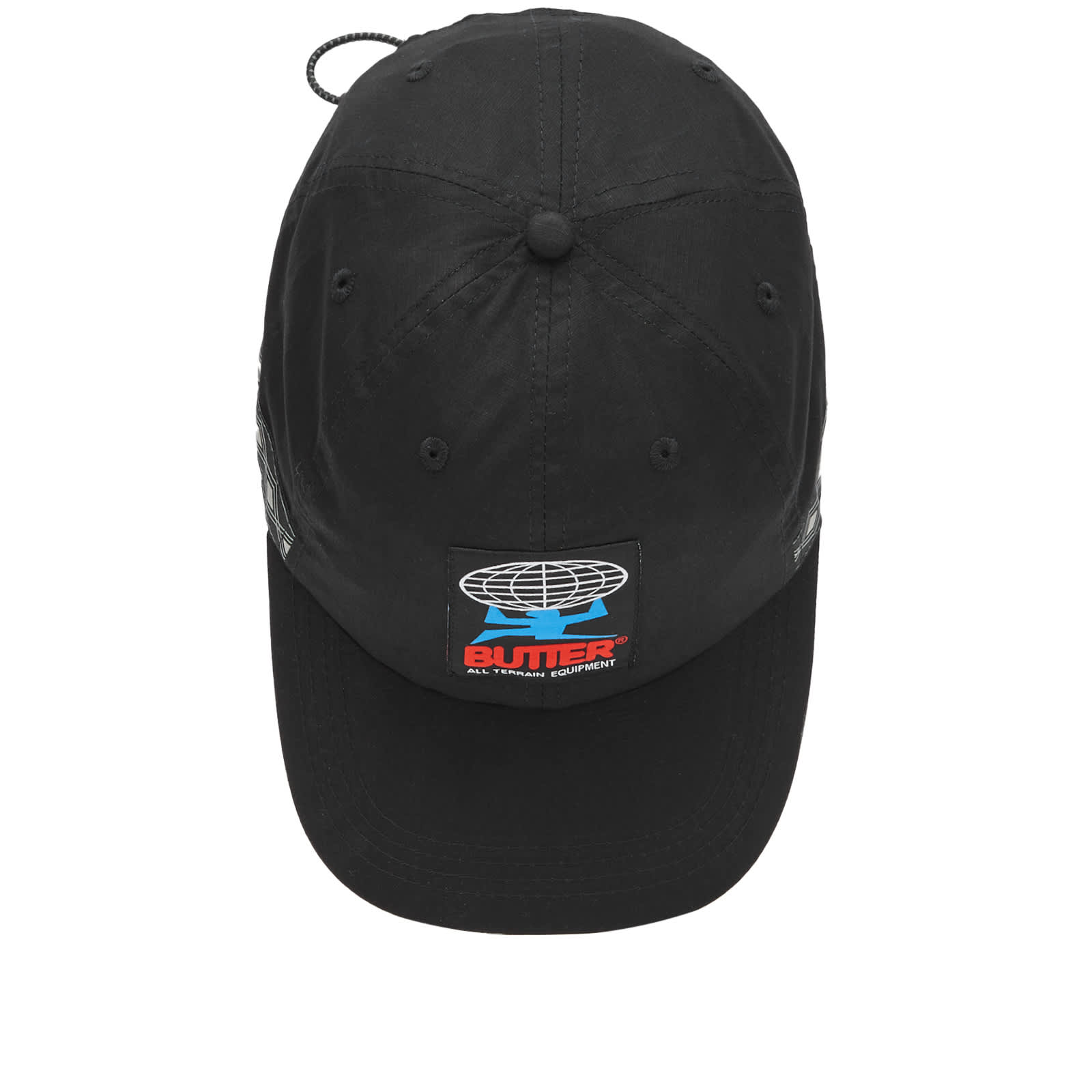 Butter Goods Terrain 6 Panel Cap Black END. (GB)